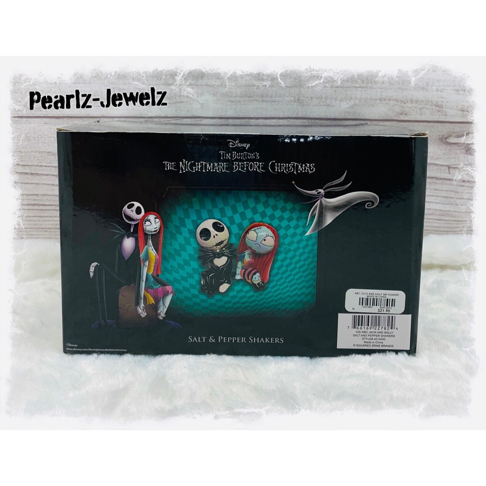 Disney Disney NBC Nightmare Before Christmas Jack Sally Salt & Pepp Size ONE SIZE - 3 Thumbnail