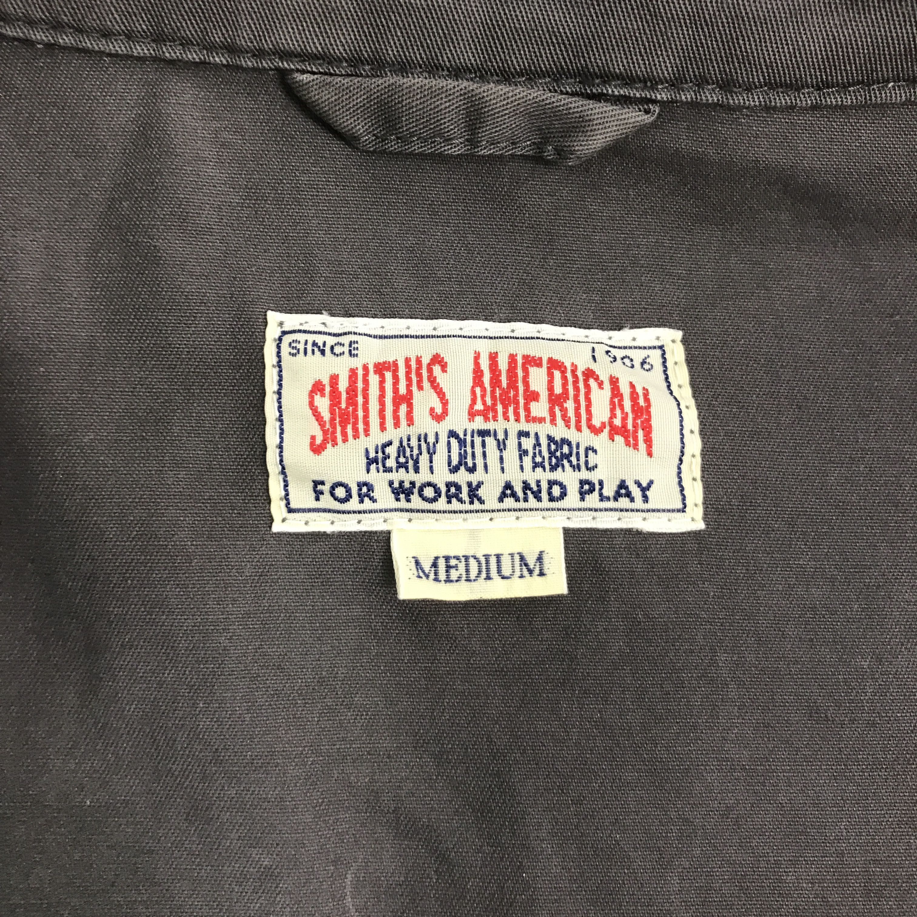 Japanese Brand × Smith's American trademark smith's american zipper short shirts work Size US M / EU 48-50 / 2 - 8 Thumbnail