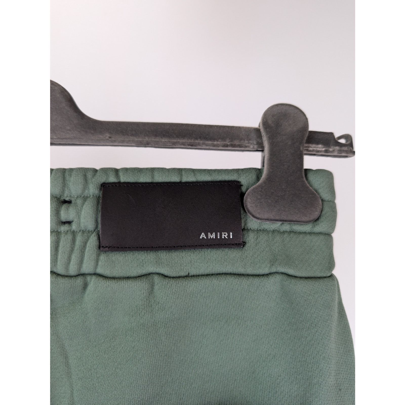 Amiri o1rshd1 Watercolor MA Sweatpants / Joggers in Green/Peach Size US 34 / EU 50 - 17 Thumbnail