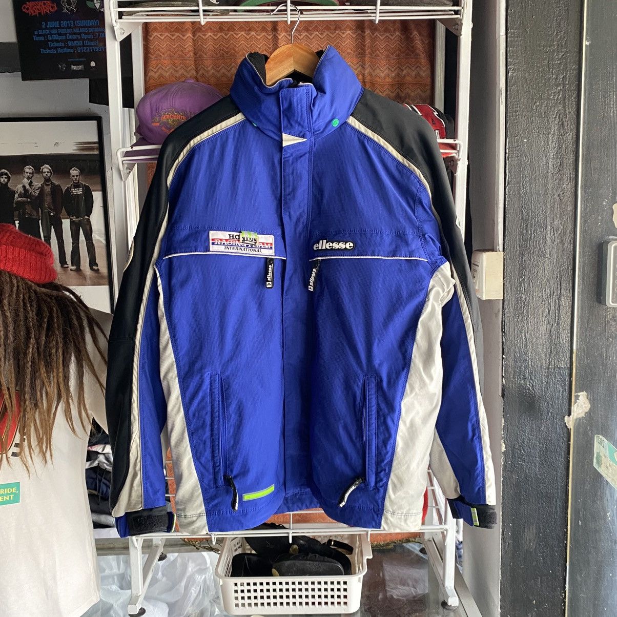 Ellesse Vintage Ellesse Honda Racing Team France Ski Jacket Size US L / EU 52-54 / 3 - 1 Thumbnail