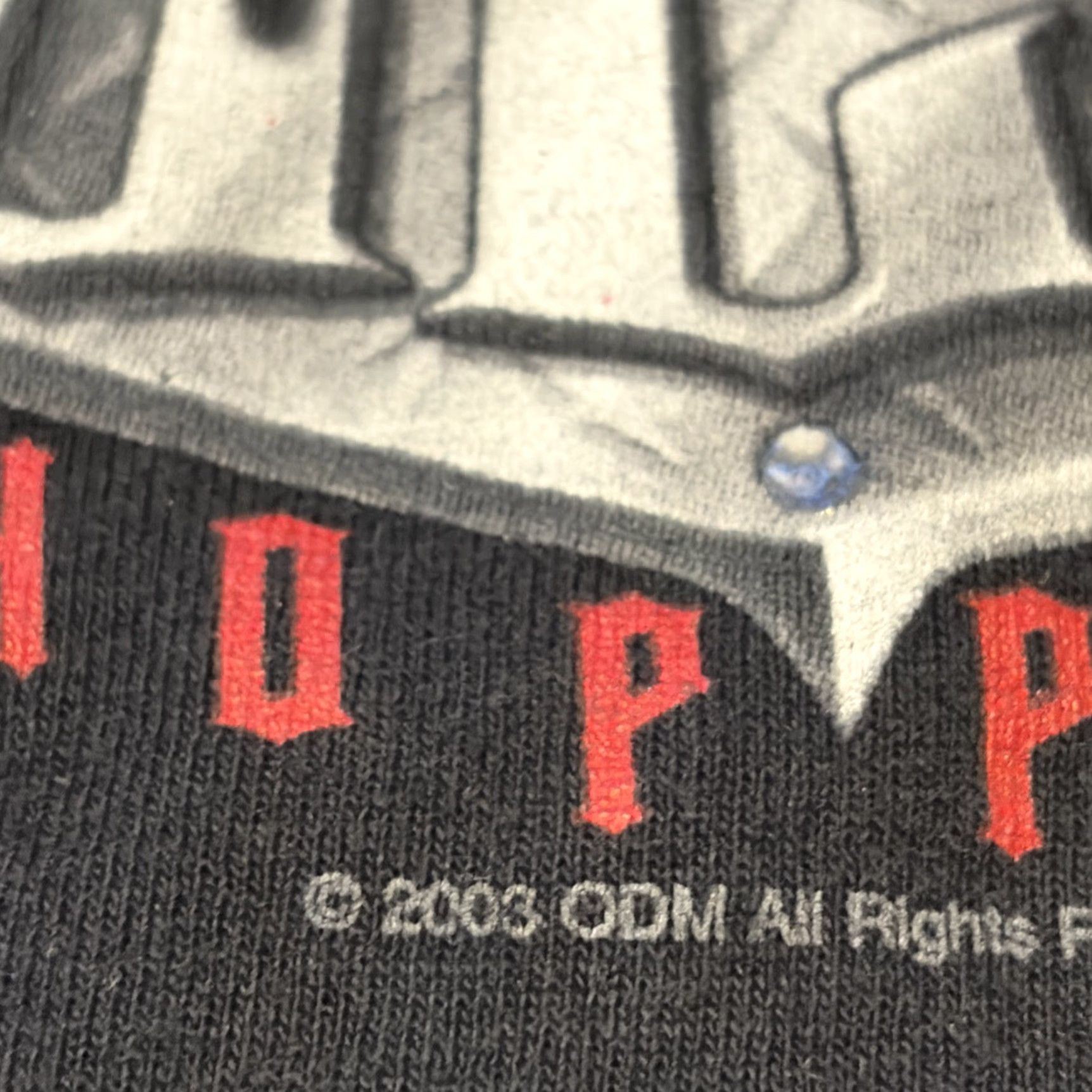 Vintage VINTAGE Orange County Choppers Biker Motorcycles Black T-Shirt Large Mens Size US L / EU 52-54 / 3 - 4 Thumbnail