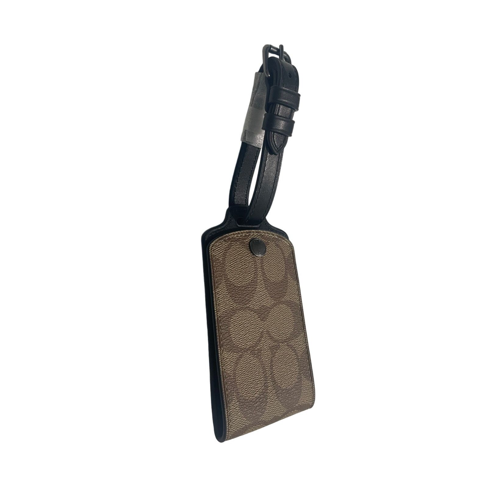 Coach Coach Luggage Tag In Signature Canvas New Size ONE SIZE - 6 Thumbnail