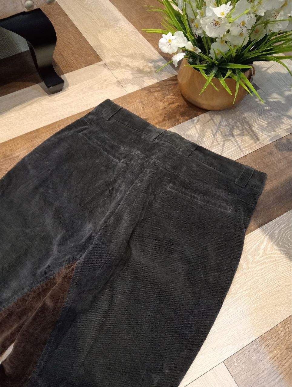 Roberto Cavalli ROBERTO CAVALLI CLASS COTTON LYCRA CORDUROY PANTS Size US 34 / EU 50 - 12 Thumbnail