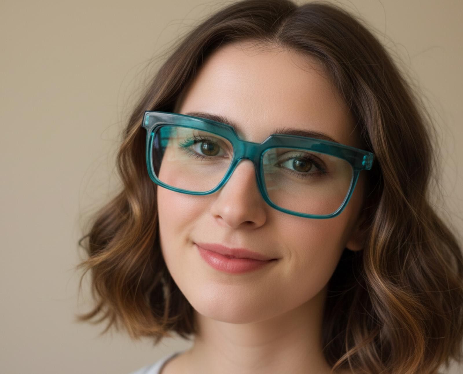 Other Jean Lafont France Women Eyeglasses Teal Green Bold Oversize Size ONE SIZE - 2 Thumbnail