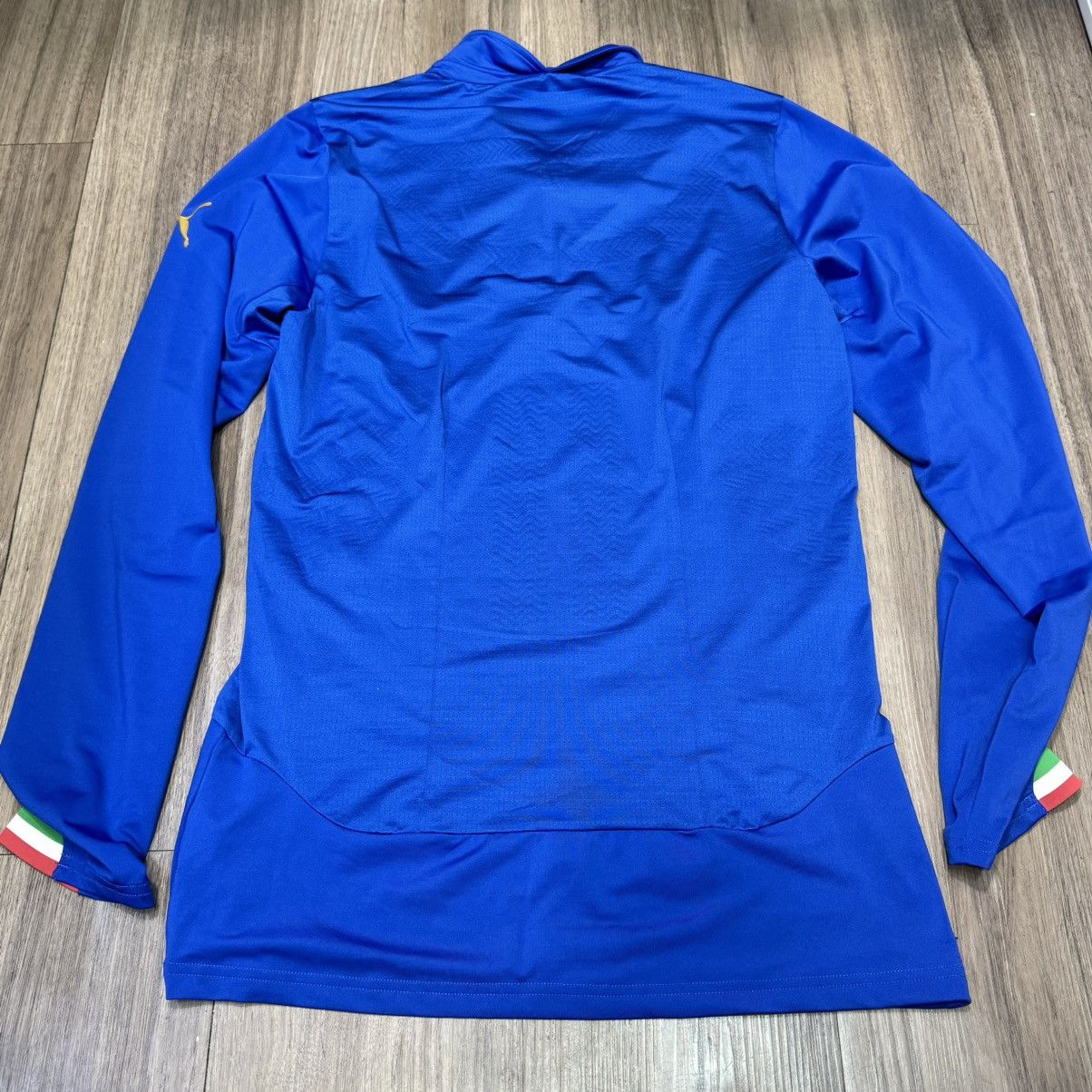 Puma Italy 14/15 longsleeves player issue shirt Size US XL / EU 56 / 4 - 2 Thumbnail