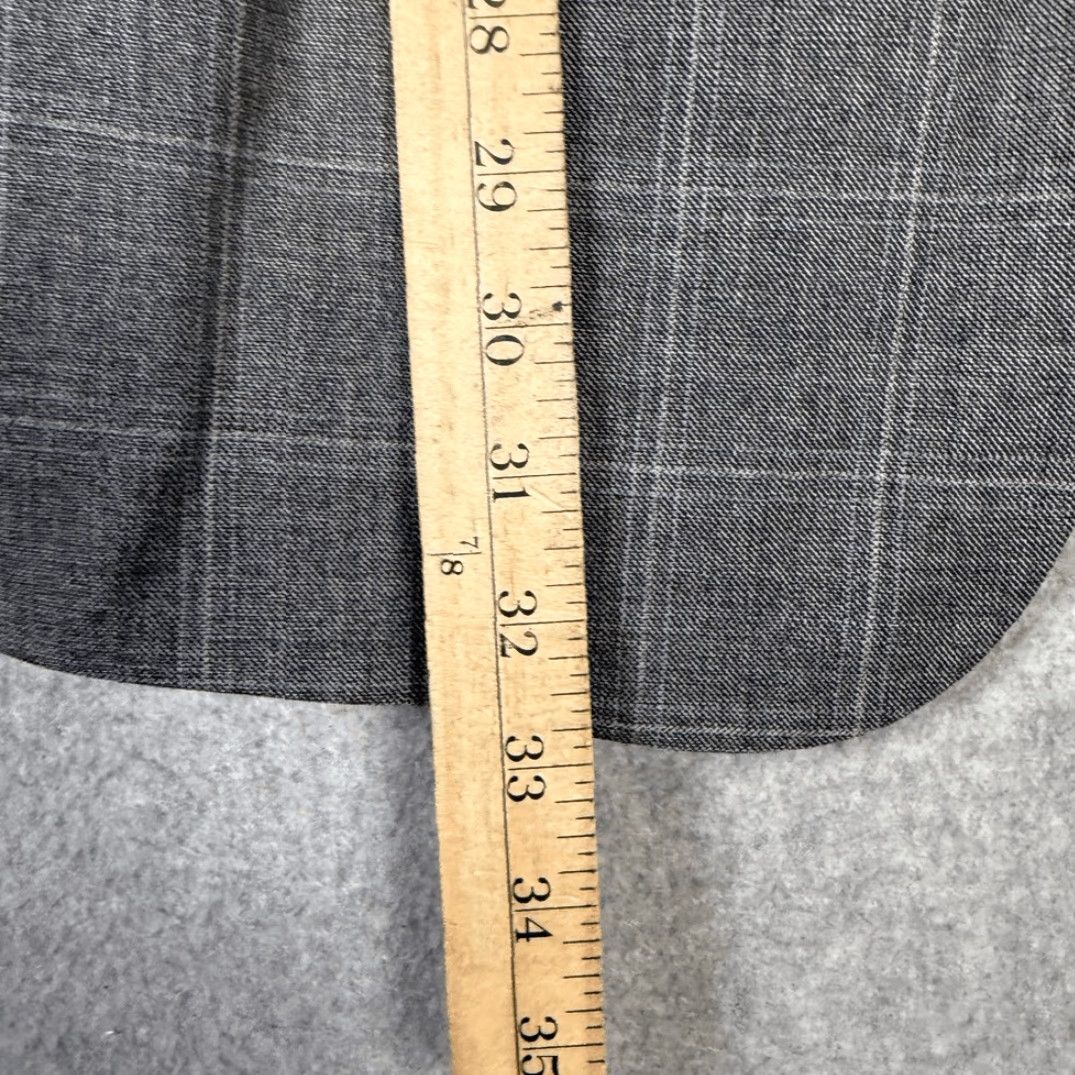 Jos. A. Bank Jos. A Banks Men's 41L Wool Tailored Fit Suit Jacket Coat Gray Jacket Men Wool Suit Jacket Gray 41L Mens Size 42R - 5 Thumbnail