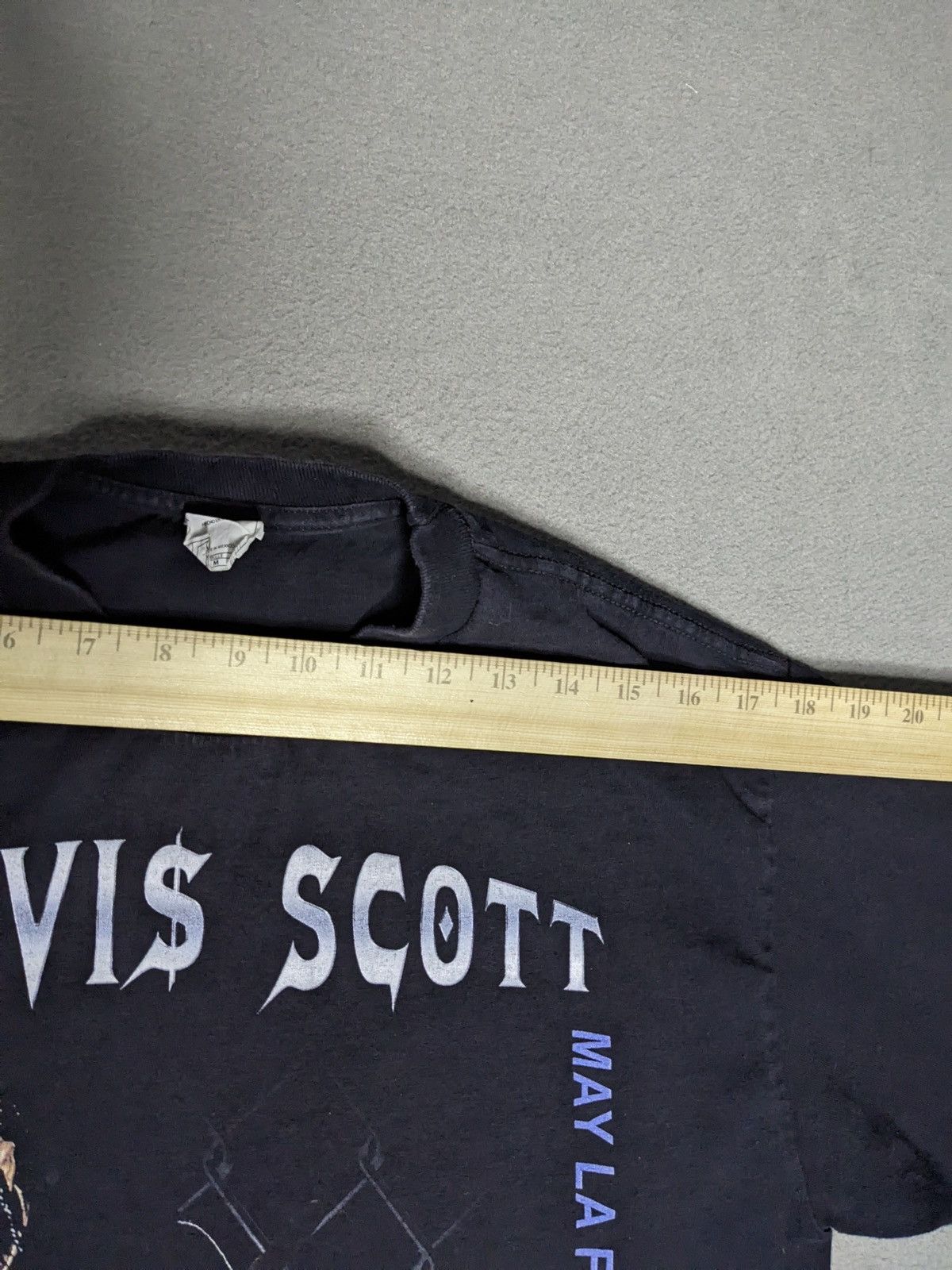 Travis Scott 2015 Travis Scott May La Flame Live Forever Rodeo Tour Tee Size US M / EU 48-50 / 2 - 9 Thumbnail