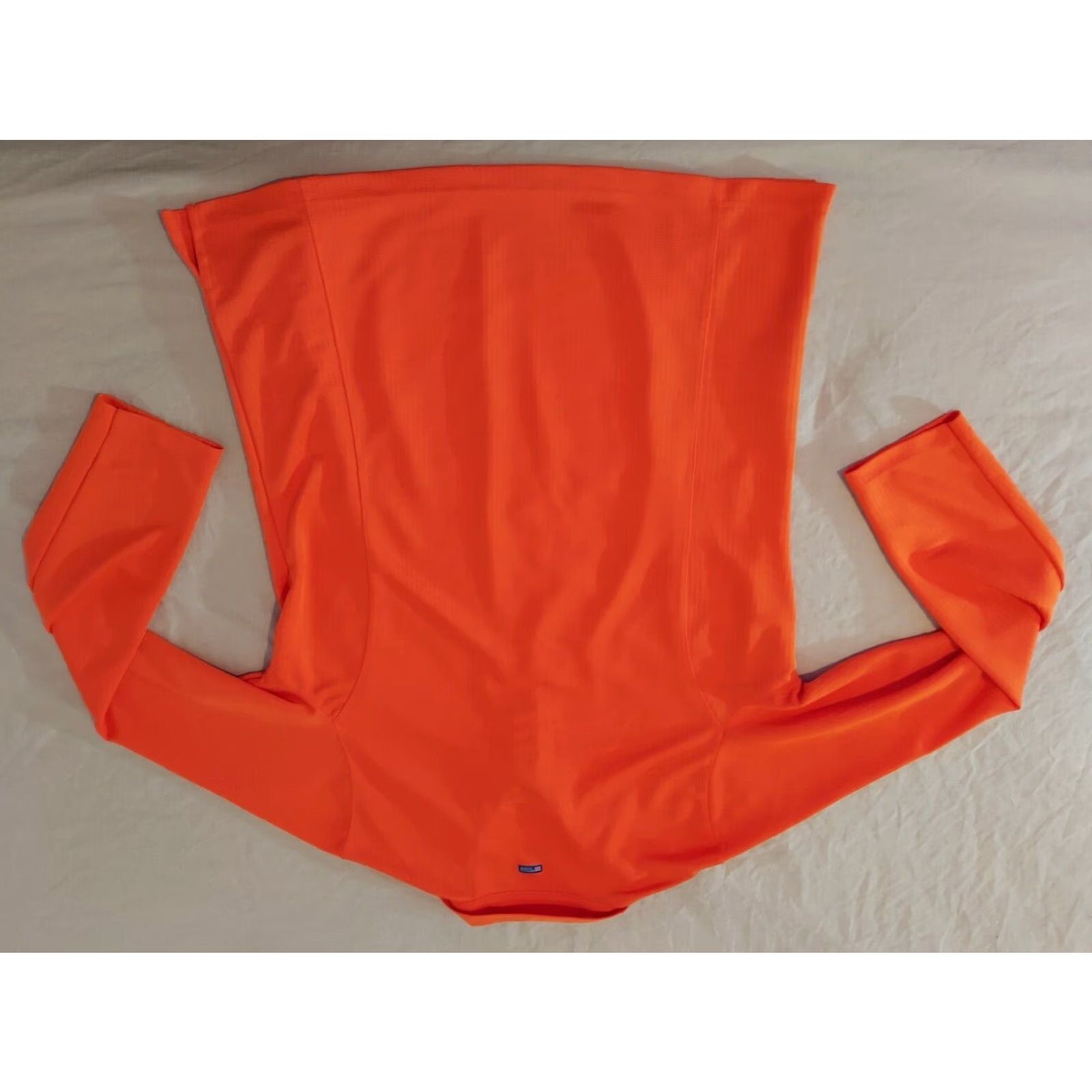 Vintage Womens Bermuda Sands Shirt Half Zip M Orange Athletic Golf Size M / US 6-8 / IT 42-44 - 4 Thumbnail