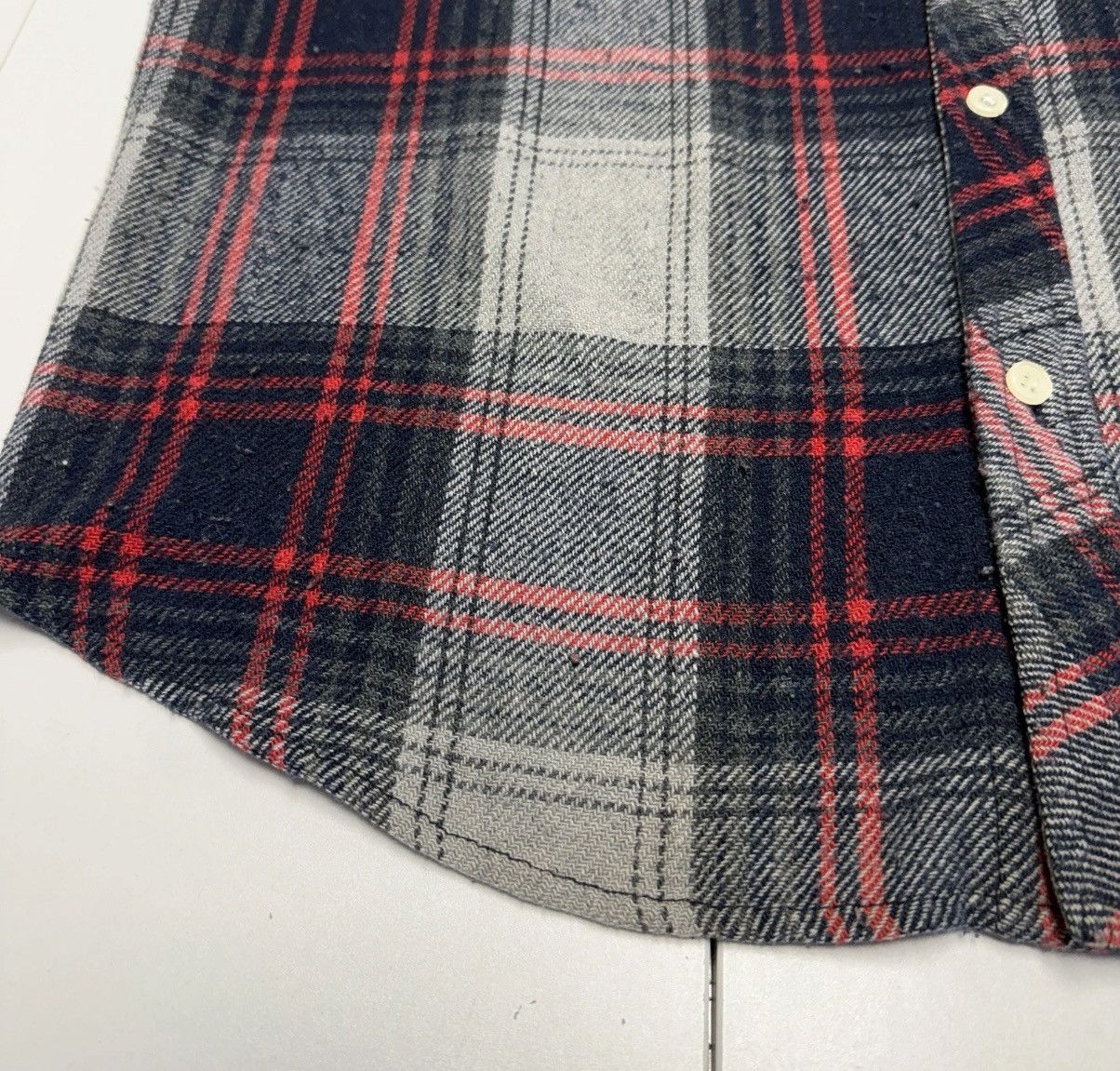 Hurley Vintage Hurley INT Flannel Long Sleeve Button-Up Shirt Size US XL / EU 56 / 4 - 10 Thumbnail