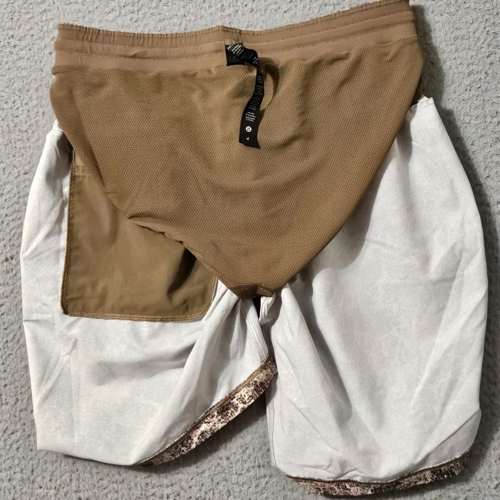Lululemon Lululemon Shorts Men S Channel Cross Swim 7" Brown Camo Lined Stretch 26 Waist 7 Inseam Brown Camo 90s? Size US 29 - 4 Thumbnail
