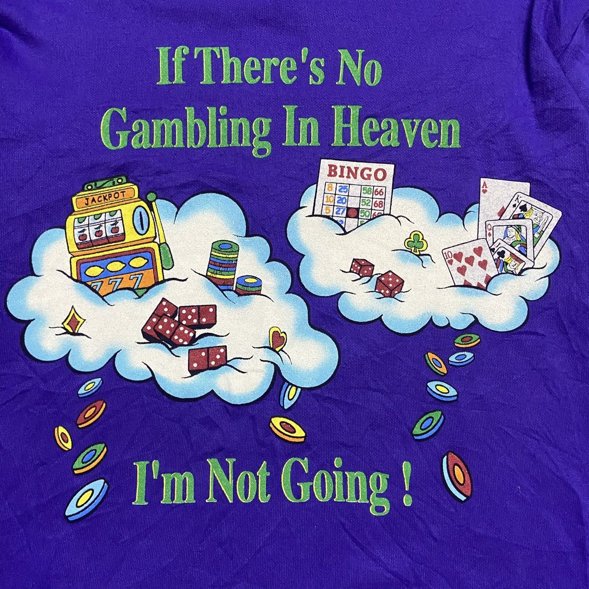 Vintage Vintage Blair Bingo Gambling Crewneck Size US XL / EU 56 / 4 - 3 Thumbnail