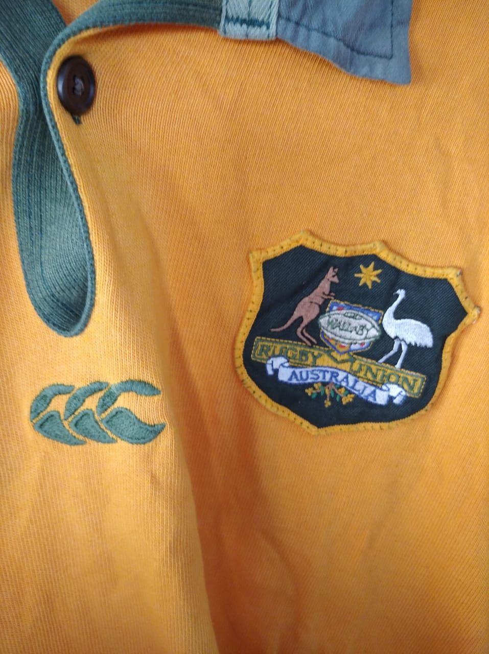Canterbury of New Zealand Vintage 90's Canterbury Australia rugby shirt Size US M / EU 48-50 / 2 - 3 Thumbnail