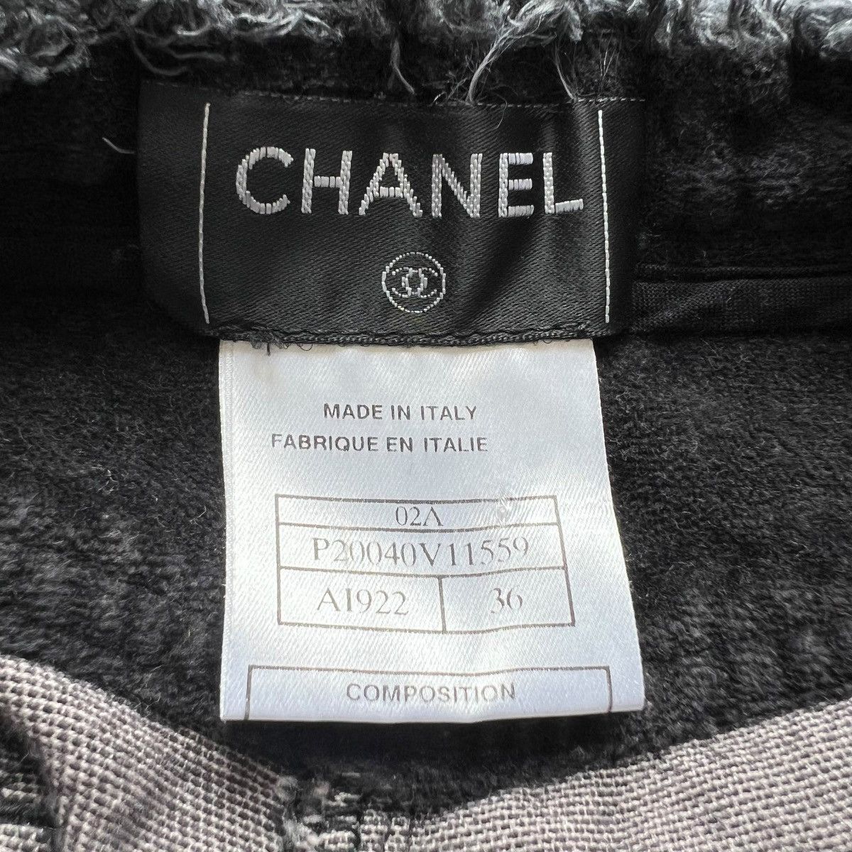 Chanel CHANEL COCO MARK VELOUR TWEED BELT PANTS Size 36" / US 14 / IT 50 - 3 Thumbnail