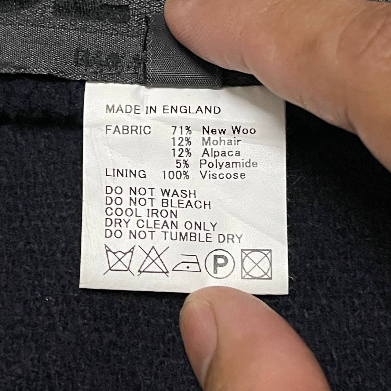 BLAAK 🔥Iconic Blaak Made In England Wool Coat Size US M / EU 48-50 / 2 - 9 Thumbnail