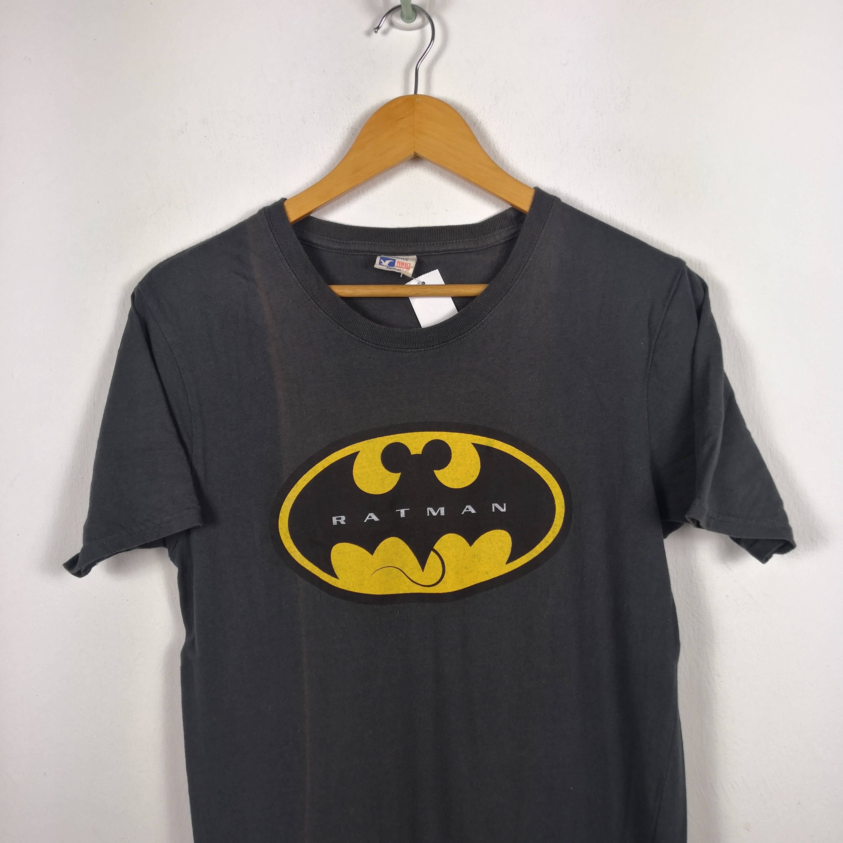 Japanese Brand Ratman Alike Batman T-Shirt Parody Japanese Crewneck Tees Size US S / EU 44-46 / 1 - 2 Thumbnail