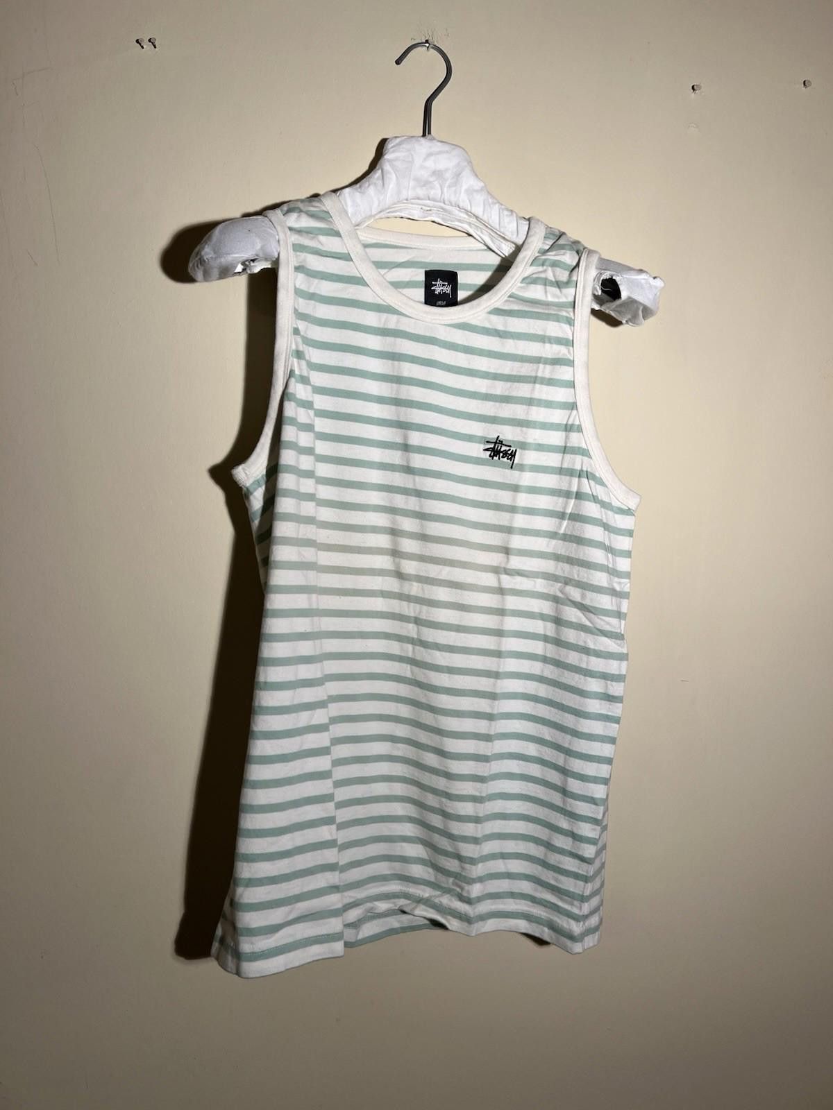 Stussy Pre-Owned Vintage Stussy Tank Top Shirt Large Made In India Size US L / EU 52-54 / 3 - 3 Thumbnail