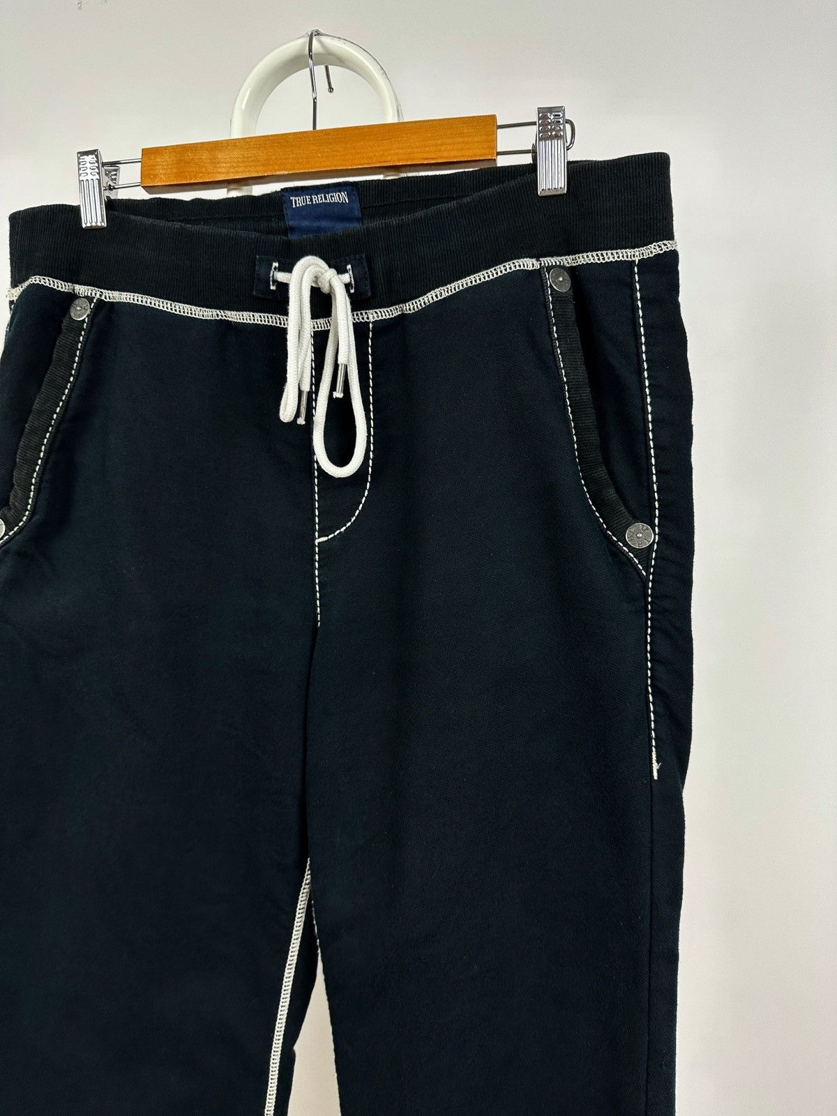 True Religion Vintage True Religion Navy Blue Pocket Sweatpants Size US 30 / EU 46 - 7 Thumbnail