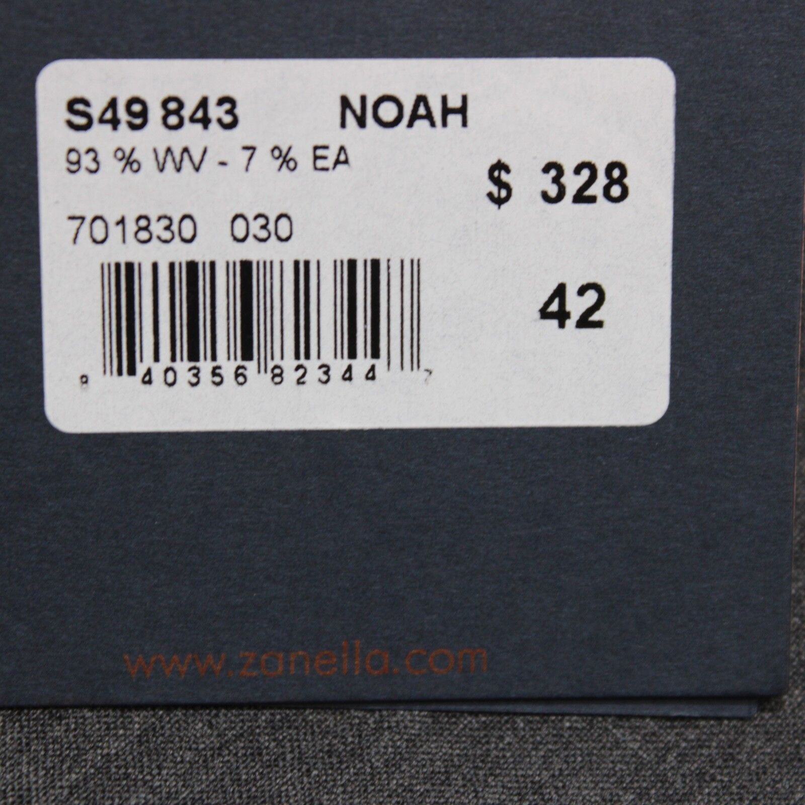Zanella Zanella New with tags Dress Pants Size 42 US In Gray Size US 42 / EU 58 - 4 Thumbnail
