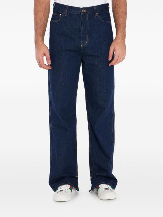 Gucci GUCCI Men Denim Pants 815629 XDC6V4759 Blue Size US 31 - 1 Thumbnail