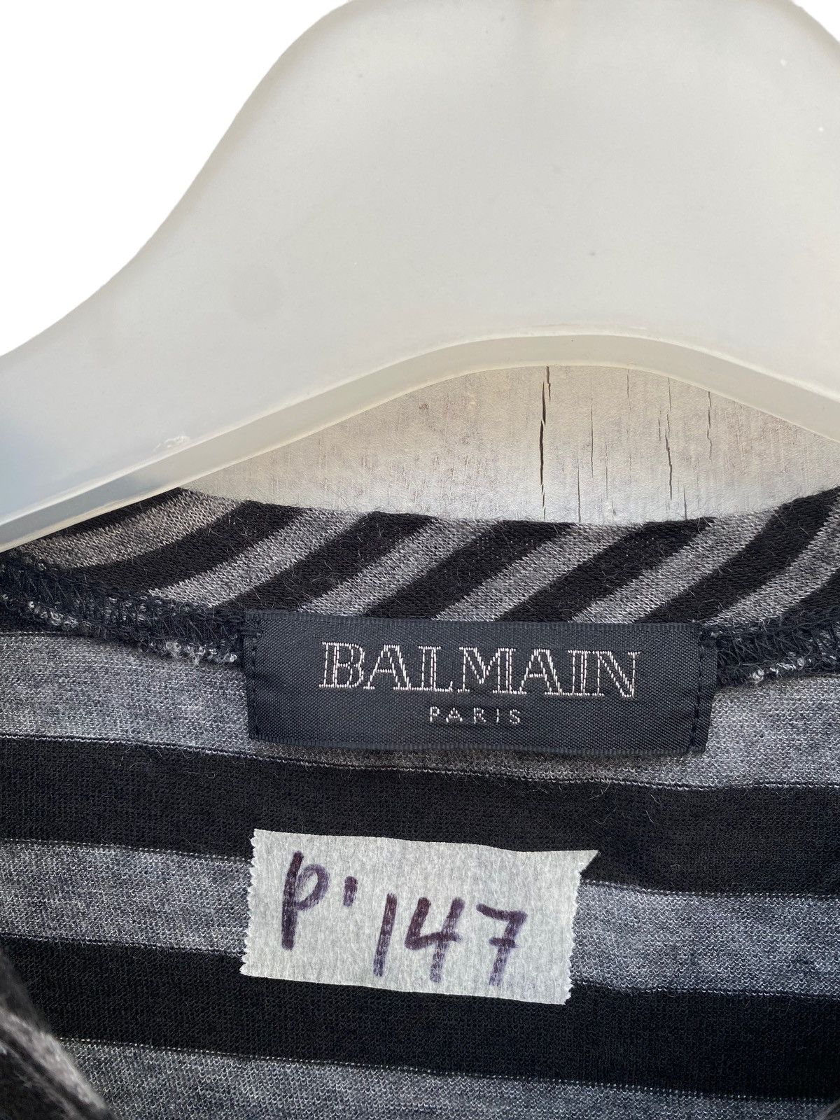 Balmain Balmain Stripe Long Sleeve Size M / US 6-8 / IT 42-44 - 6 Thumbnail
