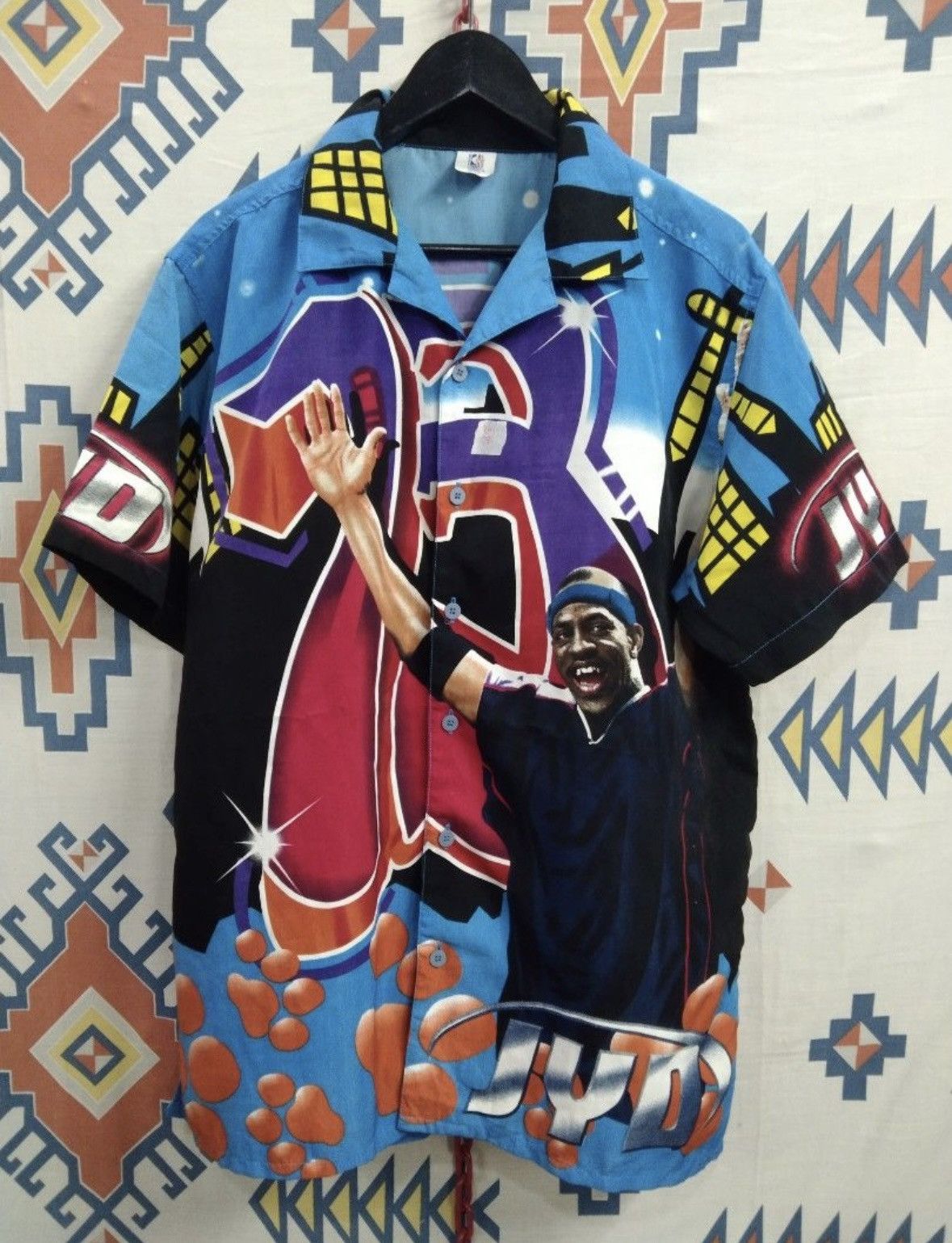 NBA 💥RARE💥90s Toronto Raptors Junkyard Dog Jerome Williams OVP Size US XL / EU 56 / 4 - 1 Thumbnail