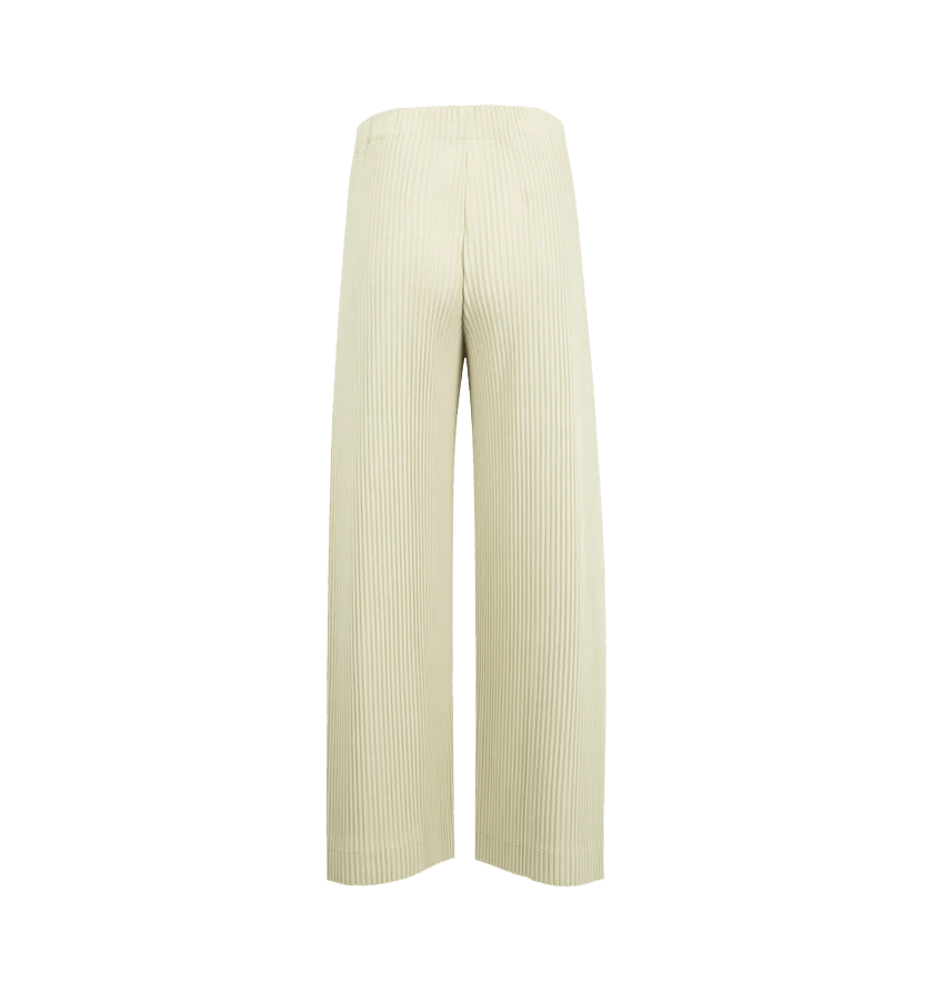 Issey Miyake o1h1sh11225 Mc May Pants in Dry Grass Green Size US 30 / EU 46 - 2 Thumbnail