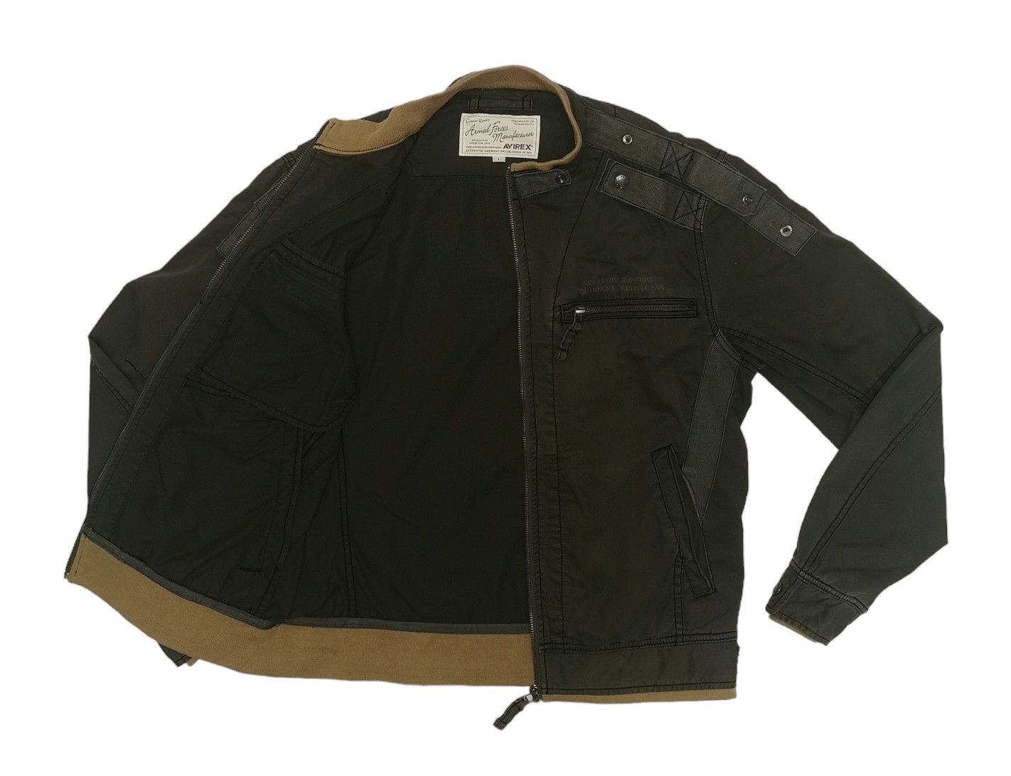 Avirex × Vintage Avirex Military Bomber Jacket Size US S / EU 44-46 / 1 - 9 Thumbnail