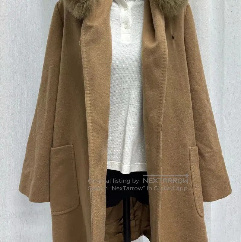 Max Mara MaxMara Camel Wool Blend Long Coat for Women . Size S / US 4 / IT 40 - 7 Thumbnail
