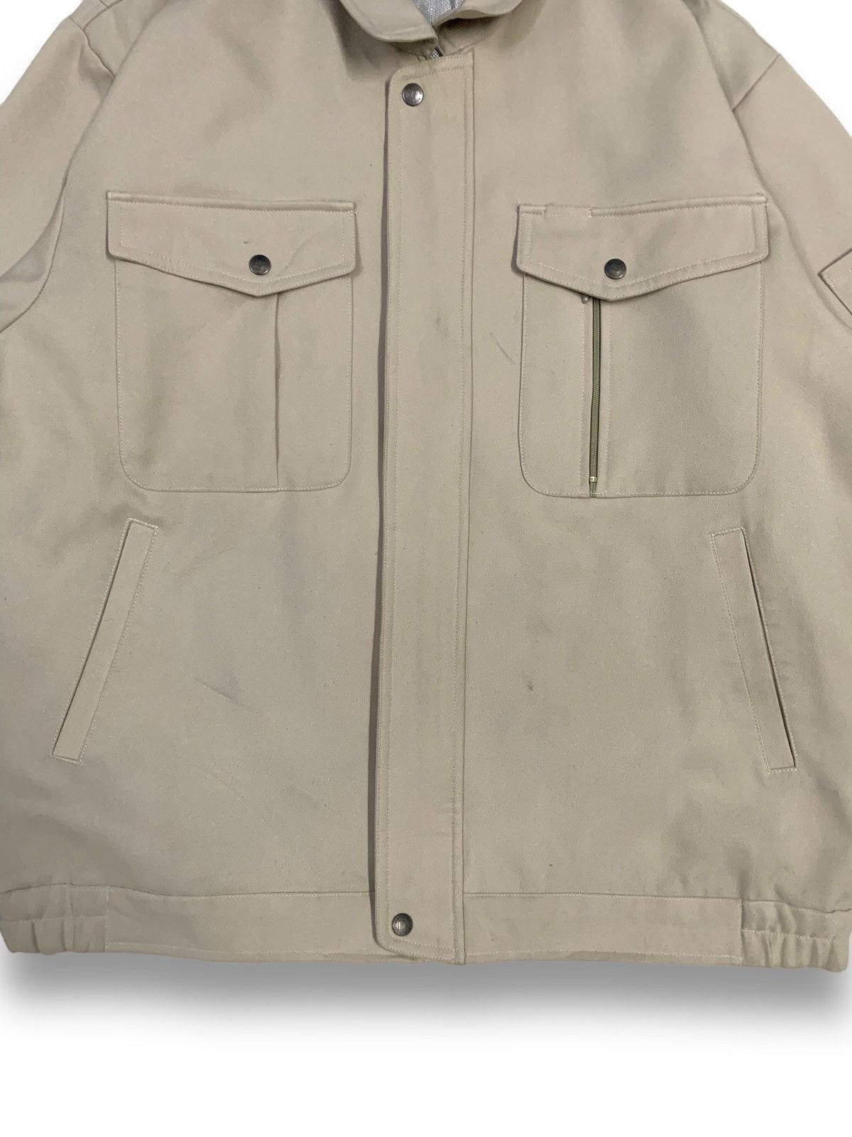 Japanese Brand Vintage Hoshi-H Sports Multi-pockets Workwear Light Jacket Size US L / EU 52-54 / 3 - 10 Thumbnail