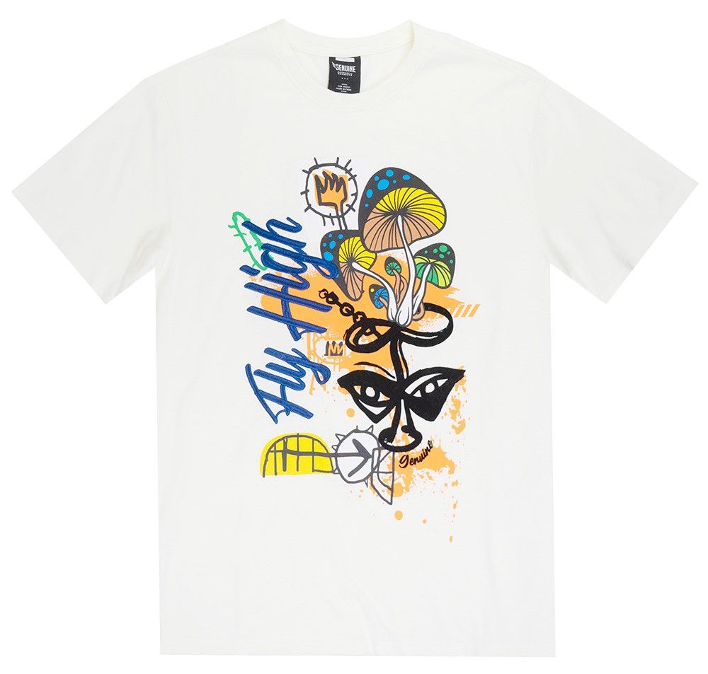 Other GENUINE GRAPHIC T-SHIRT NATURAL - GN3194 Large Size US L / EU 52-54 / 3 - 5 Thumbnail