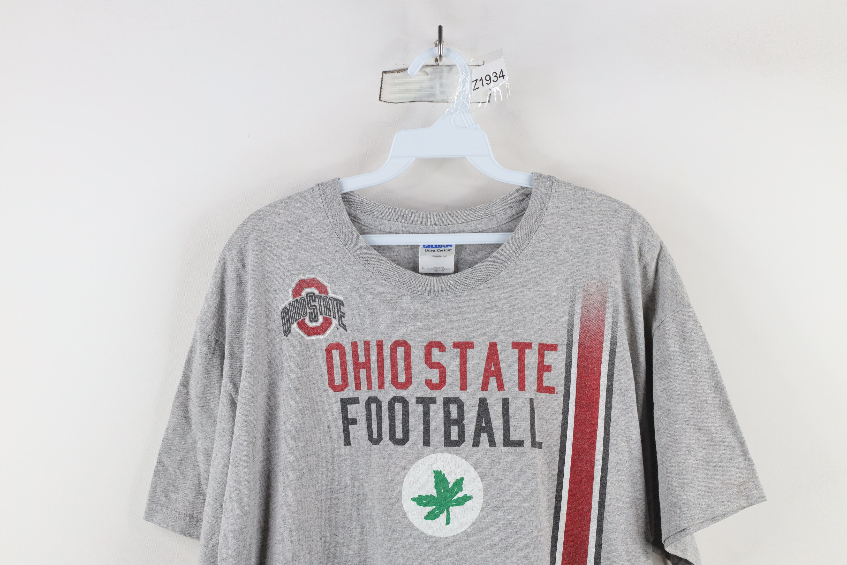Vintage Vintage Spell Out Ohio State University Short Sleeve T-Shirt Size US L / EU 52-54 / 3 - 2 Thumbnail