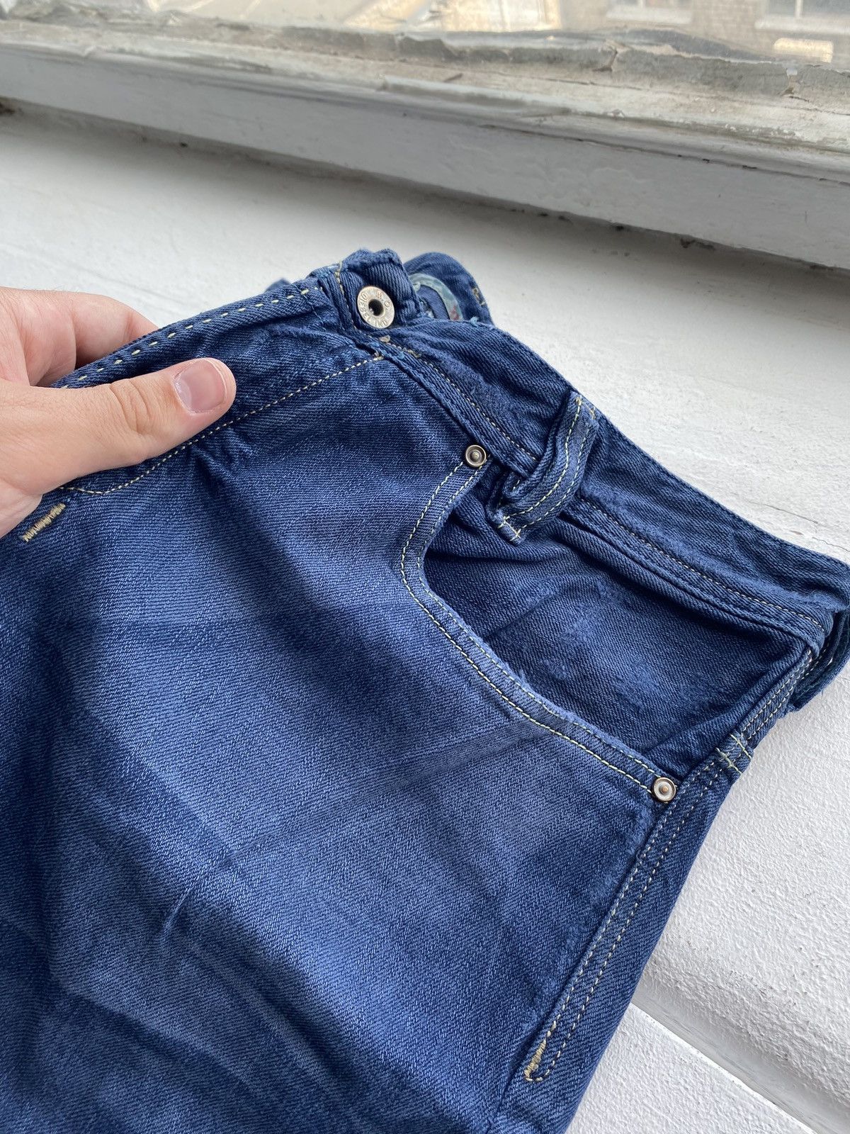 Diesel 🔥OPIUM PUNK DIESEL BAGGY FLARED SUN FADED DISTRESSED JEANS Size US 34 / EU 50 - 17 Thumbnail