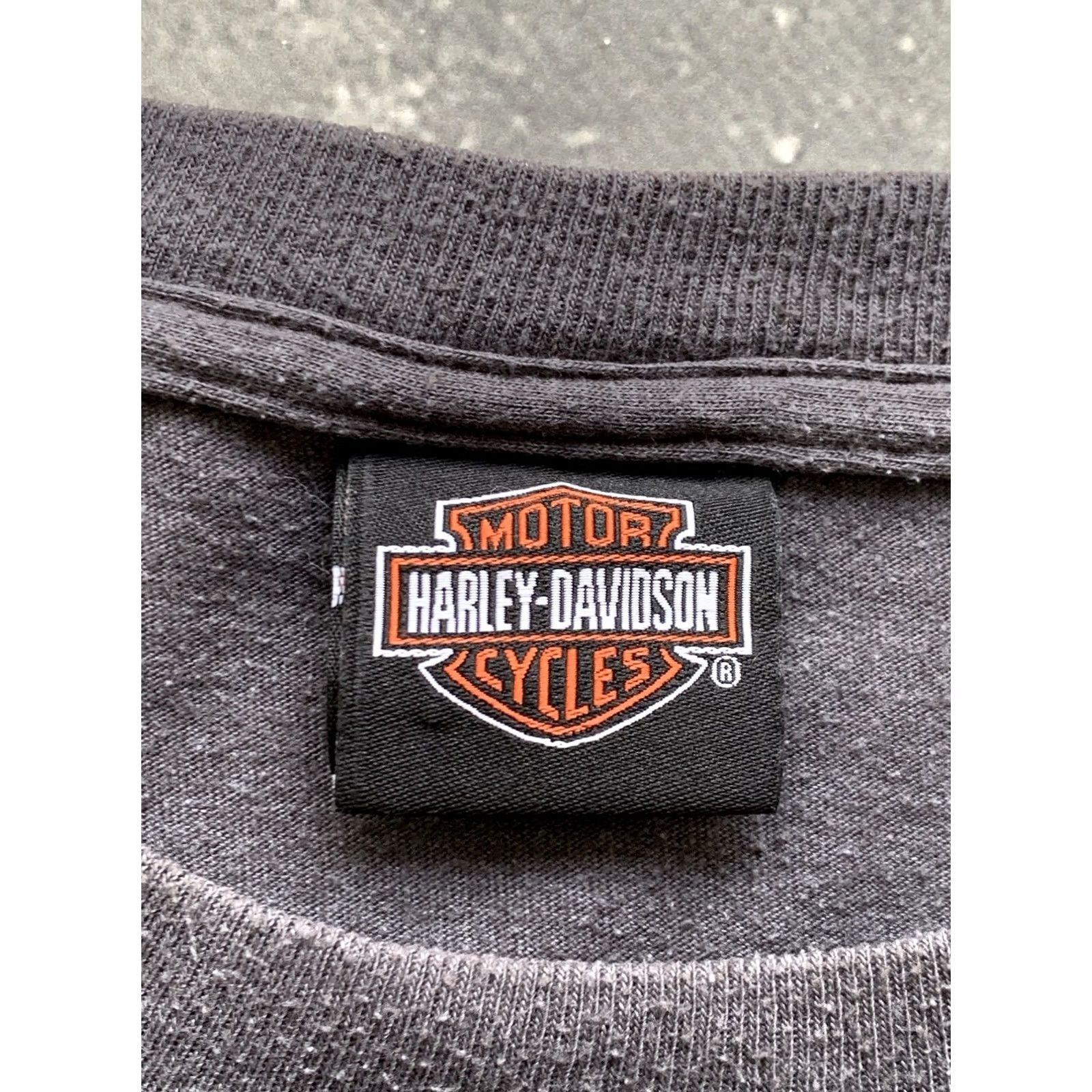 Harley Davidson Harley-Davidson T-Shirt Men XL Gray Crew Neck Graphic Print 115 Years Lausanne Morges Switzerland Shirt Men XL Gray Harley-Davidson Tee Size US XL / EU 56 / 4 - 5 Thumbnail