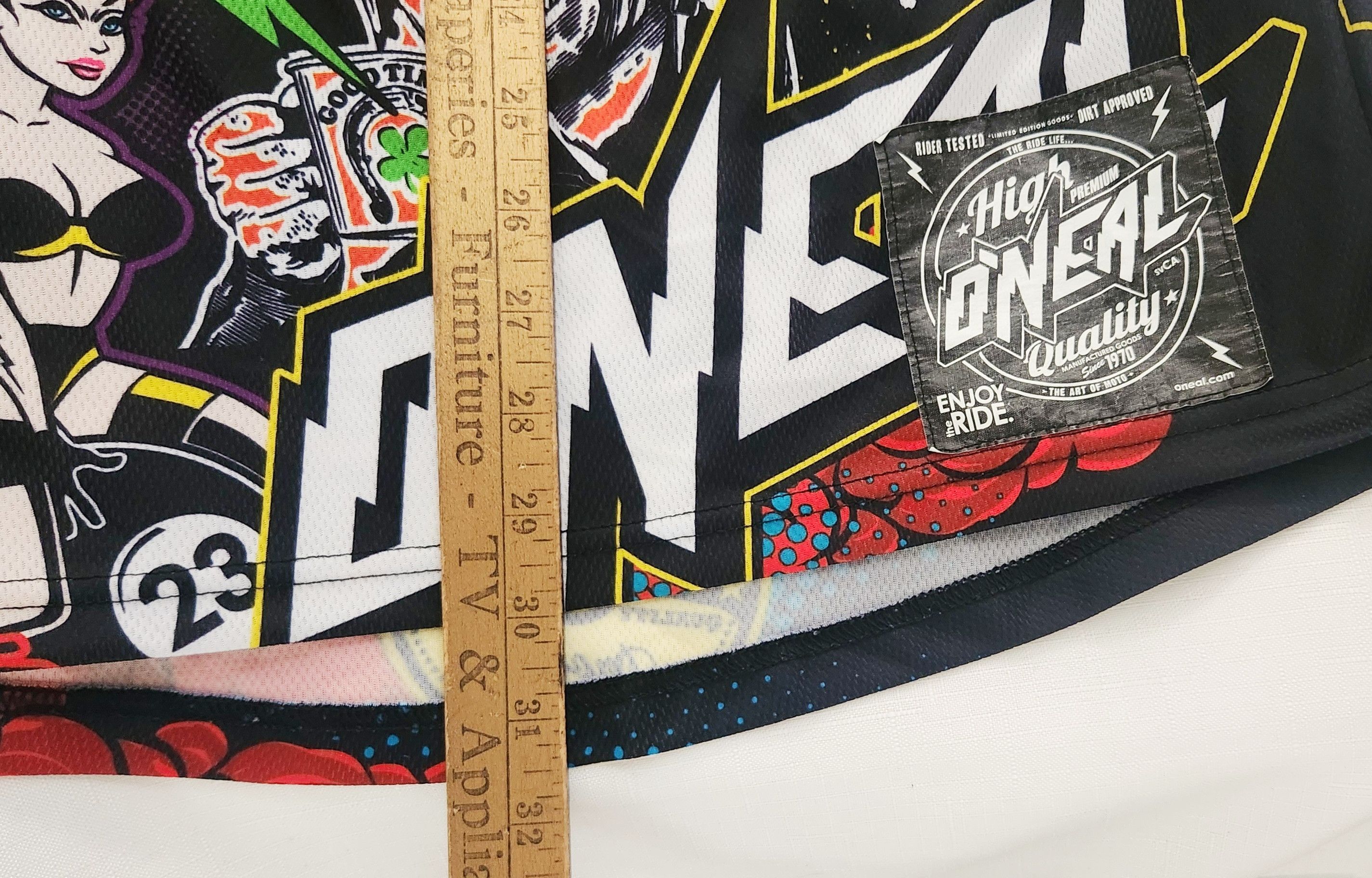 O'Neill O'Neil Riders Mayhem Lite Crank Jersey AOP Longsleeve Medium Size US M / EU 48-50 / 2 - 12 Thumbnail