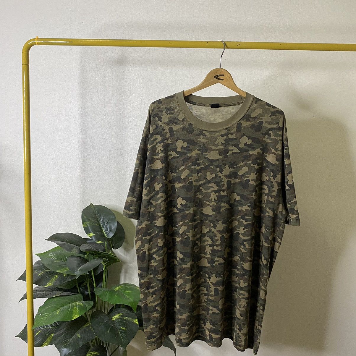 Disney Vintage Y2K Disney Mickey Mouse Camo Bathing Ape Style Tee Size US XXL / EU 58 / 5 - 1 Thumbnail