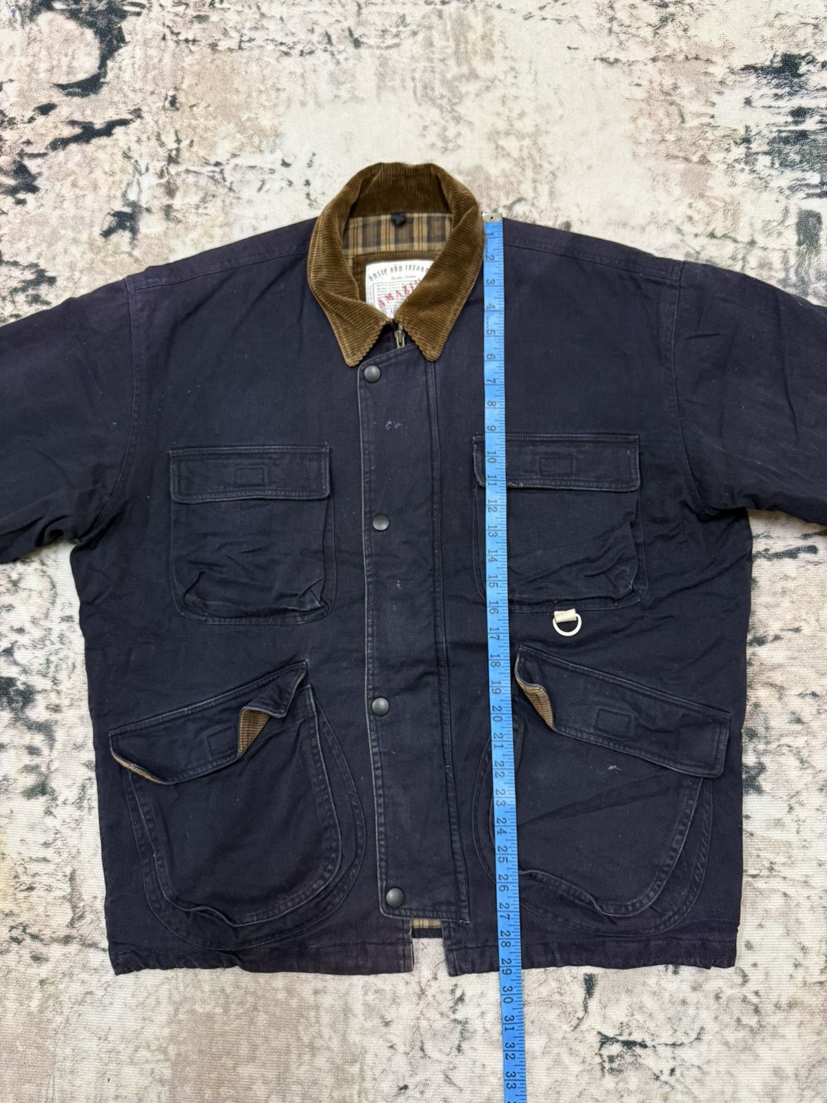 Japanese Brand Vintage Basic And Informal barn workwear field Jacket Size US XL / EU 56 / 4 - 19 Thumbnail