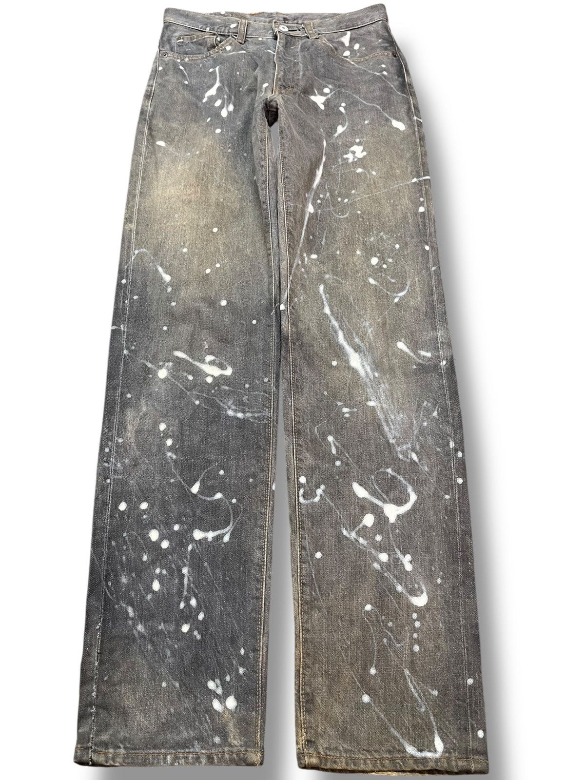 Balmain Vintage West Point Bleach Splatter Denim Size US 28 / EU 44 - 1 Thumbnail