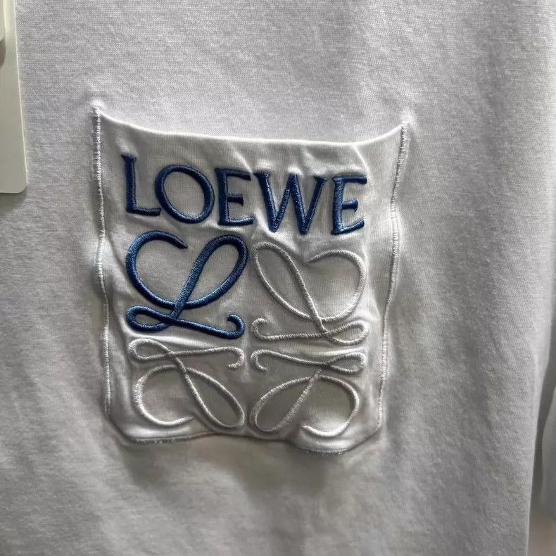 Loewe loewe White short sleeve 2505-Nextarrow Size US L / EU 52-54 / 3 - 3 Thumbnail