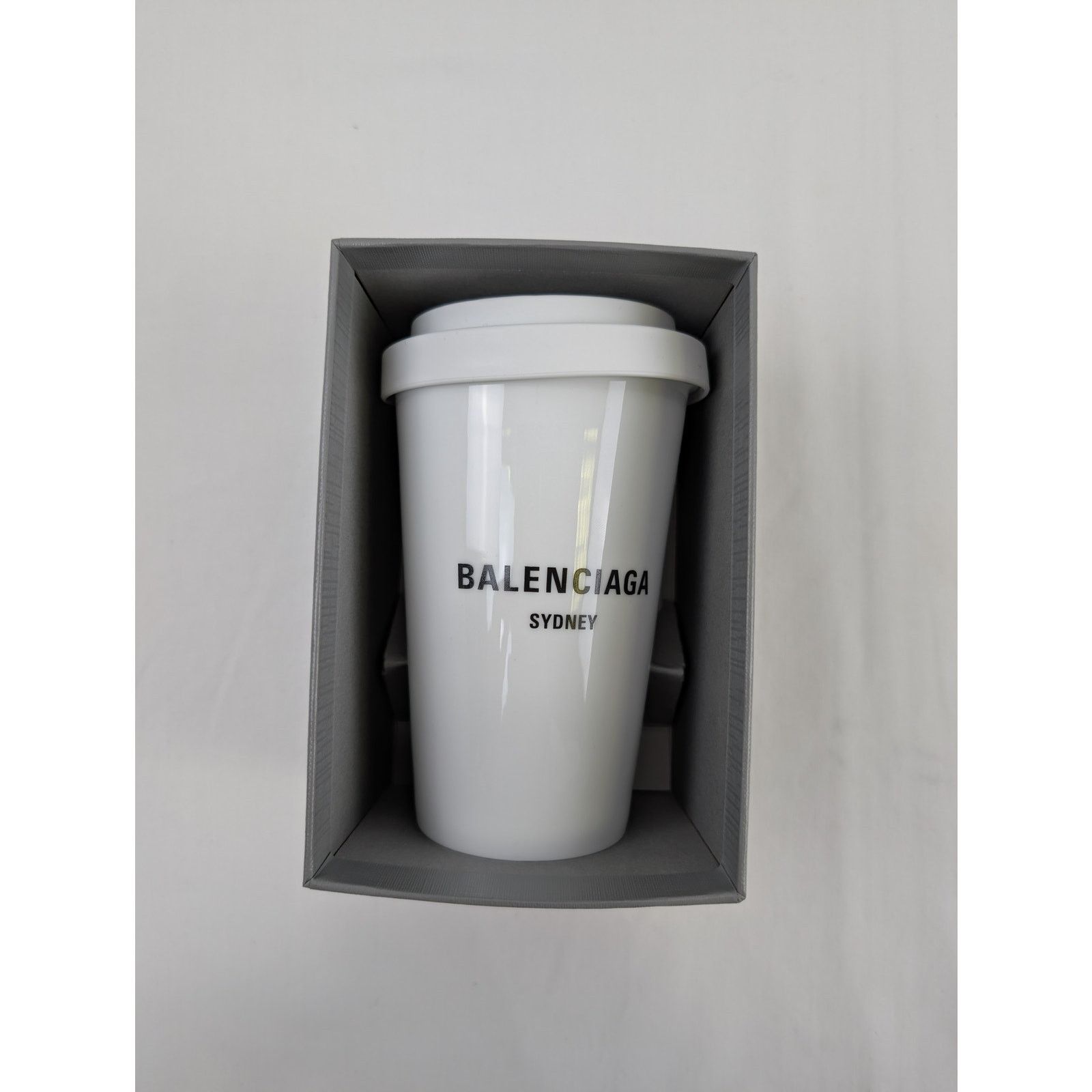 Balenciaga o1rshd1 Size: OS / Sydney Porcelain Coffee Cup in White Size ONE SIZE - 8 Thumbnail