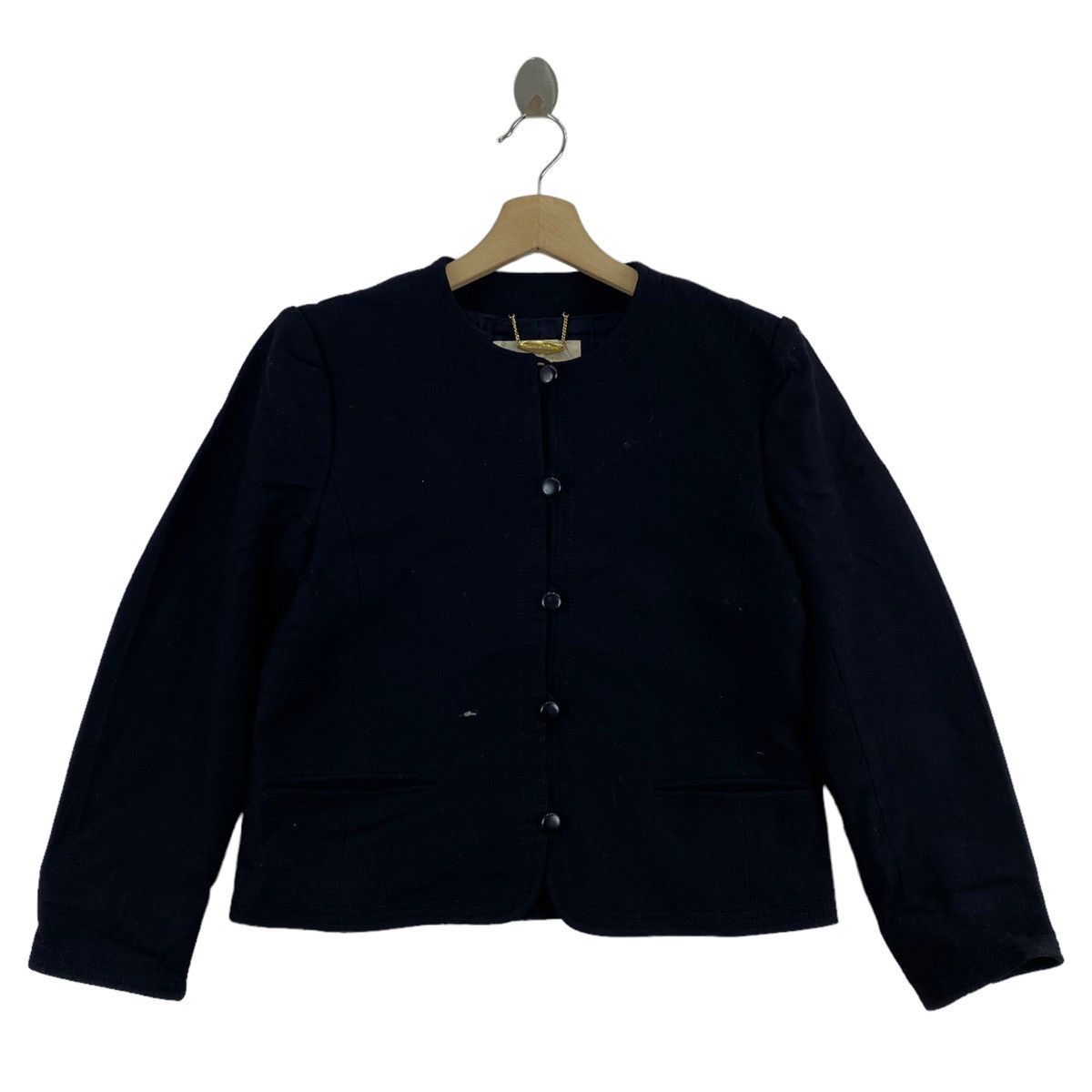 Other MAISON DE LILIANE Paris Button Up Black Short Coat Size S / US 4 / IT 40 - 1 Thumbnail