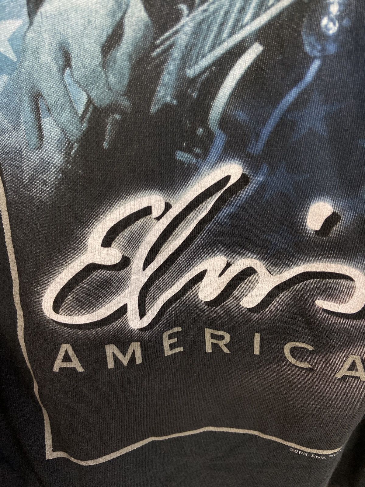 Liquid Blue Vintage Elvis Presley Liquid Blue Shirt Y2K American Legend Size US XL / EU 56 / 4 - 7 Thumbnail