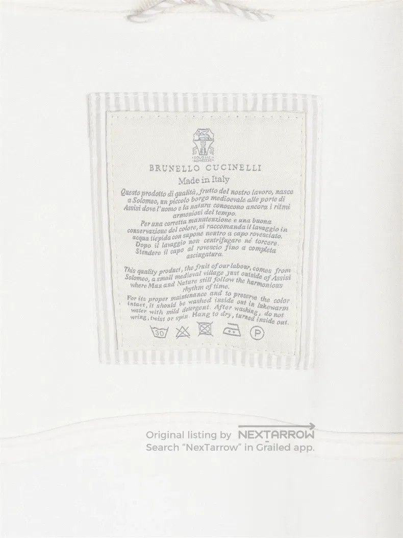 Brunello Cucinelli Brunello Cucinelli Soft Sea Island Cotton Denim Jacket Size US M / EU 48-50 / 2 - 5 Thumbnail