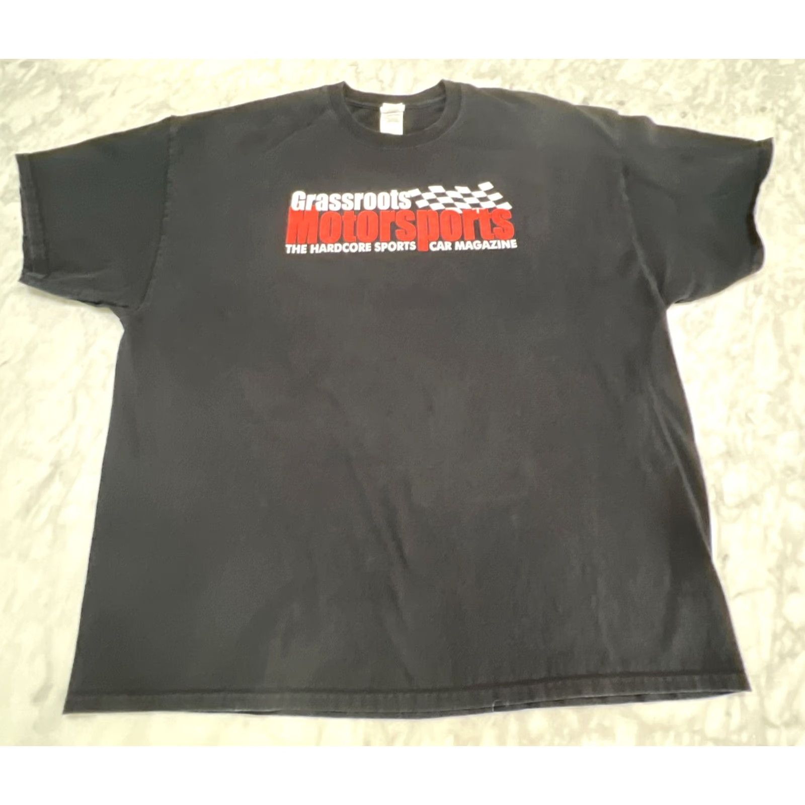 Doublet Grassroots Motorsports Car Magazine Graphic T Shirt Mens 2XL Black Double Sided Size US XXL / EU 58 / 5 - 2 Thumbnail