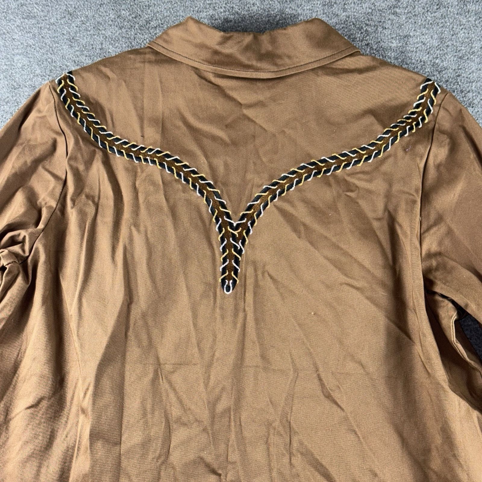 Bob Mackie Bob Mackie Canvas Embroidered Jacket Western Rodeo Boho 1X Size XL / US 12-14 / IT 48-50 - 3 Thumbnail