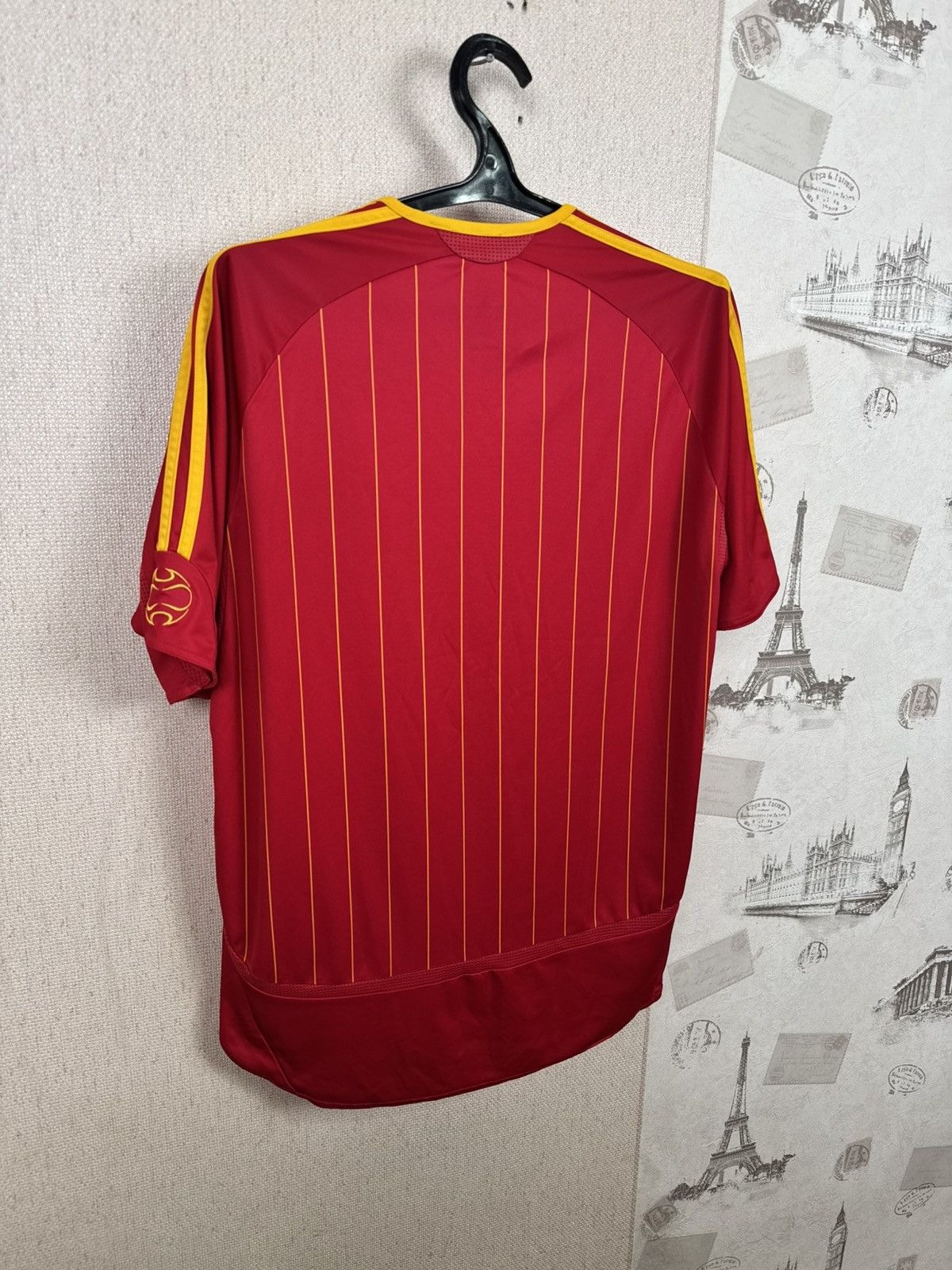 Adidas Adidas Spain 2006-2007 Home Jersey Men’s L Football Shirt Size US L / EU 52-54 / 3 - 16 Thumbnail