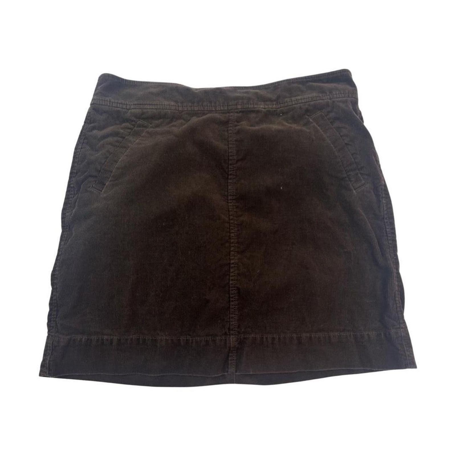 Ann Taylor Y2k corduroy skirt brown sz 8 by Ann Taylor Size 30" / US 8 / IT 44 - 1 Thumbnail