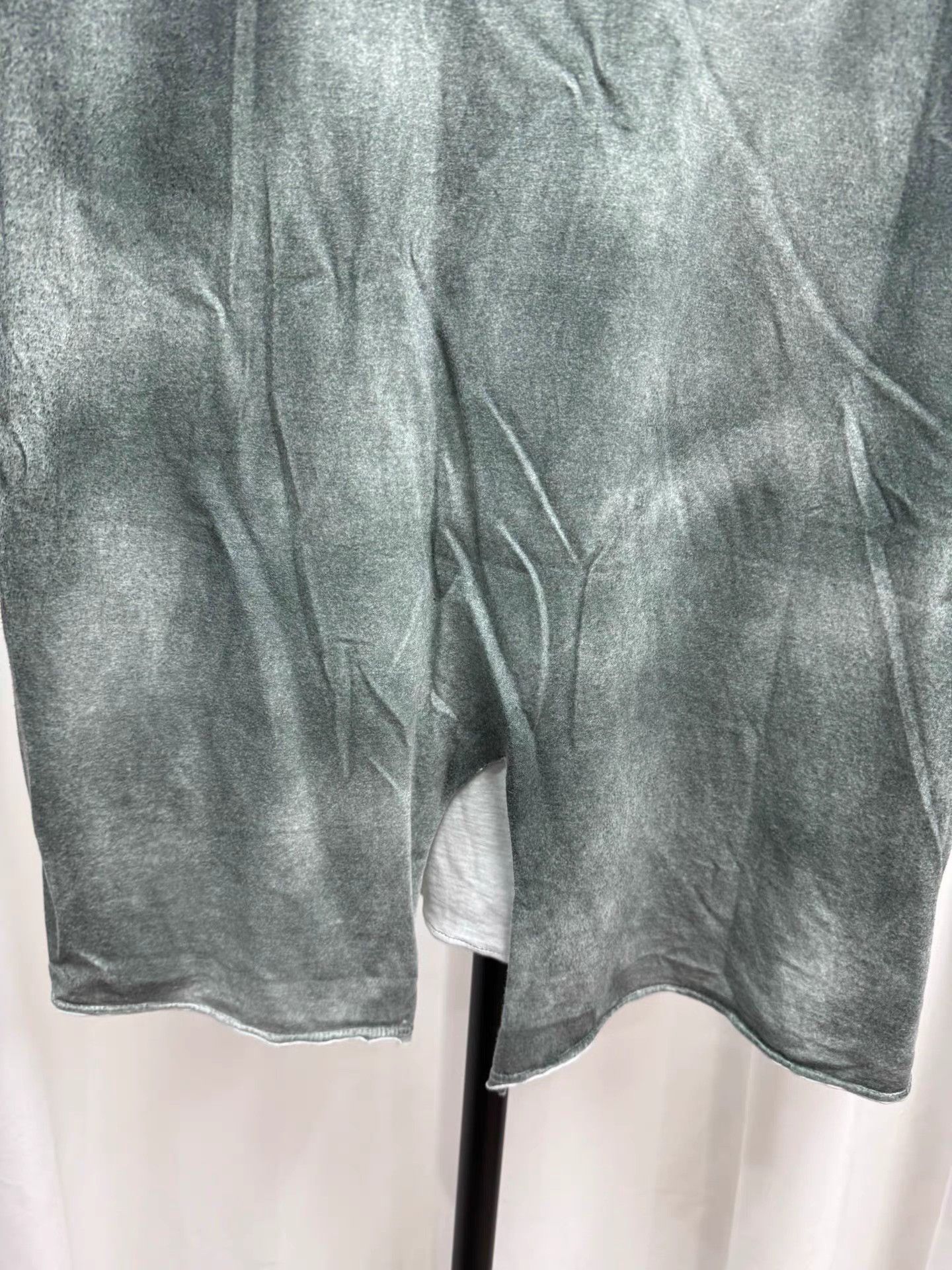 Yohji Yamamoto Yohji Yamamoto Pour Homme Tie-Dye Deconstructed Tee K20 Size US L / EU 52-54 / 3 - 6 Thumbnail