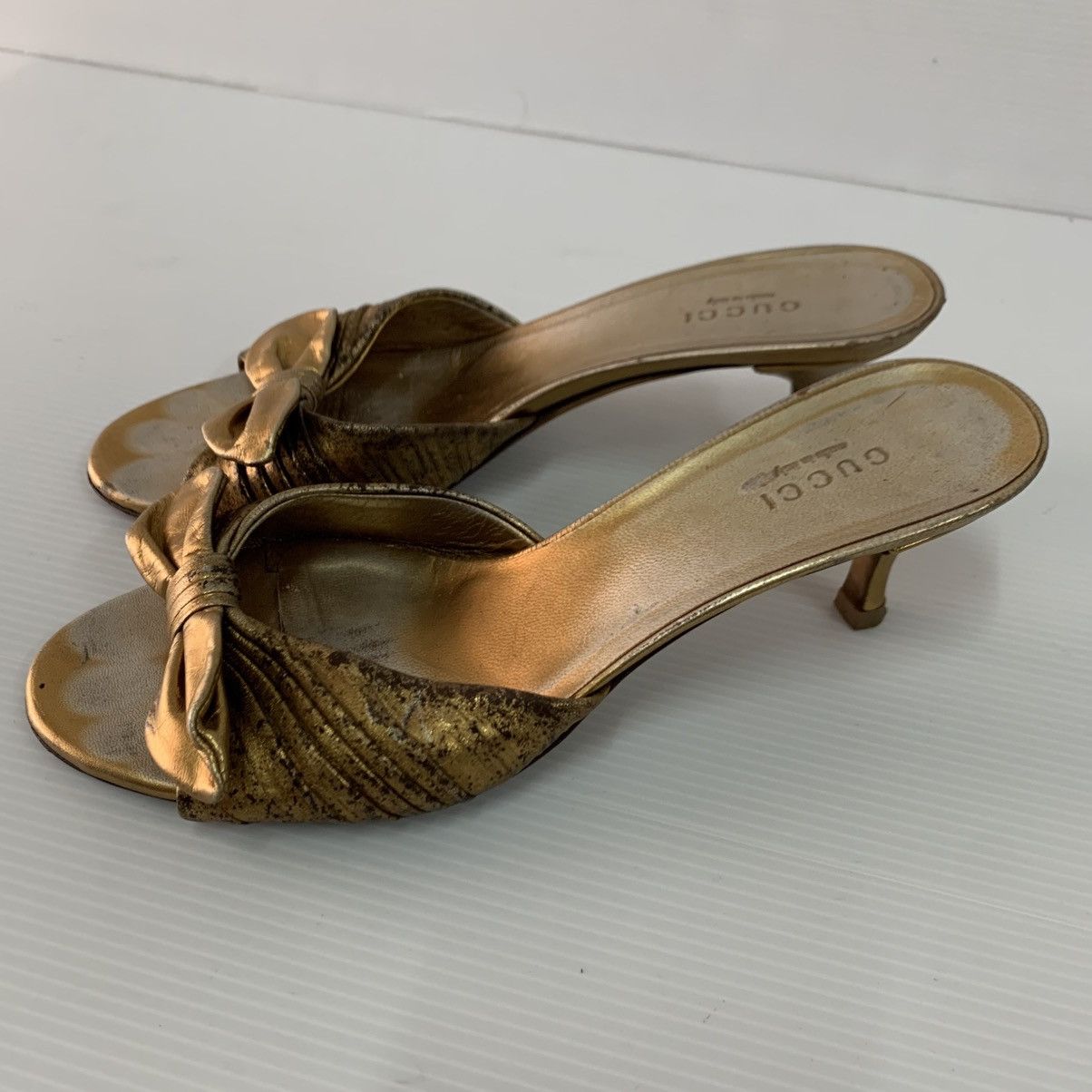 Gucci Gucci Leather Heels Size US 5.5 / IT 35.5 - 2 Thumbnail