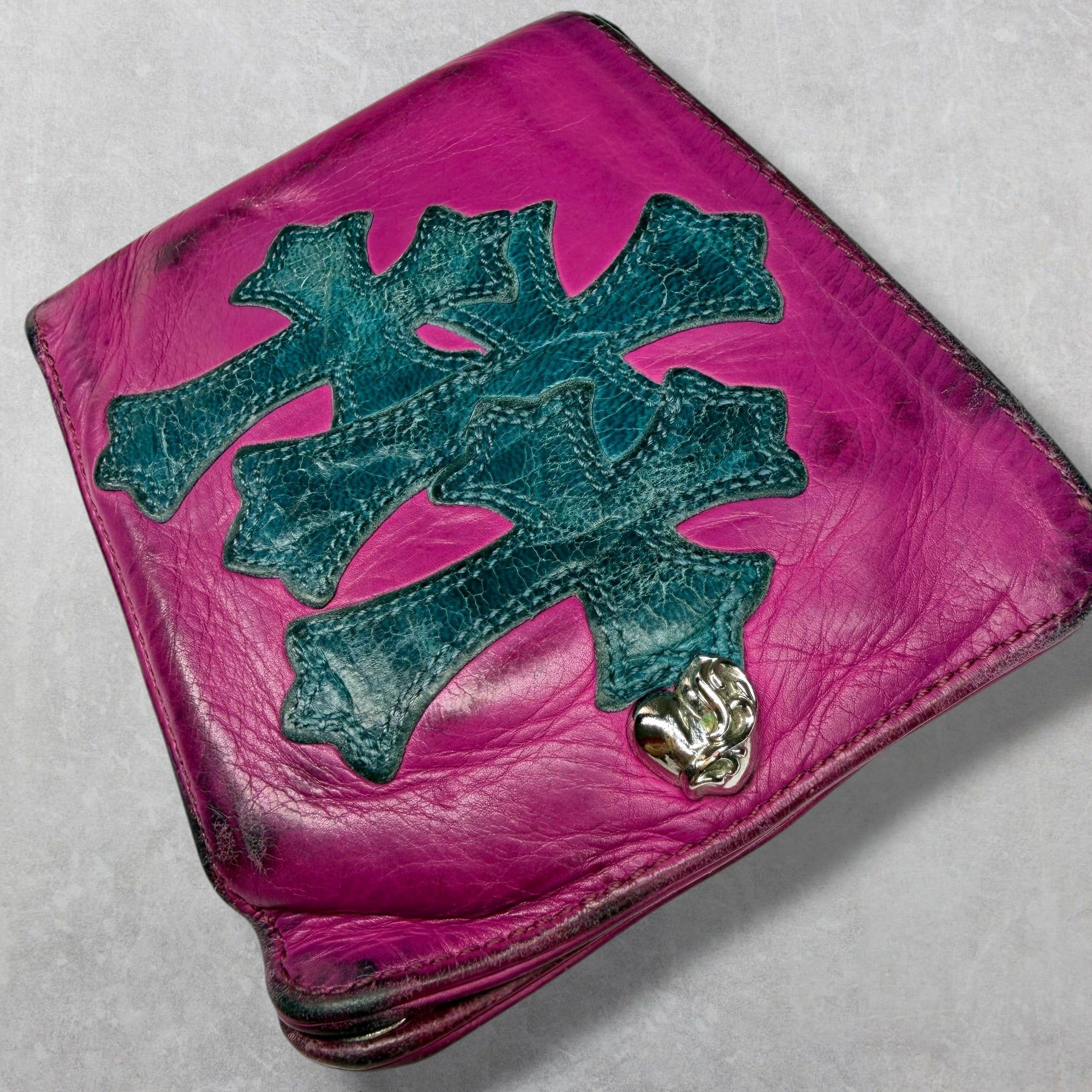 Chrome Hearts Chrome Hearts Cross Patch Bifold Wallet Size ONE SIZE - 3 Thumbnail