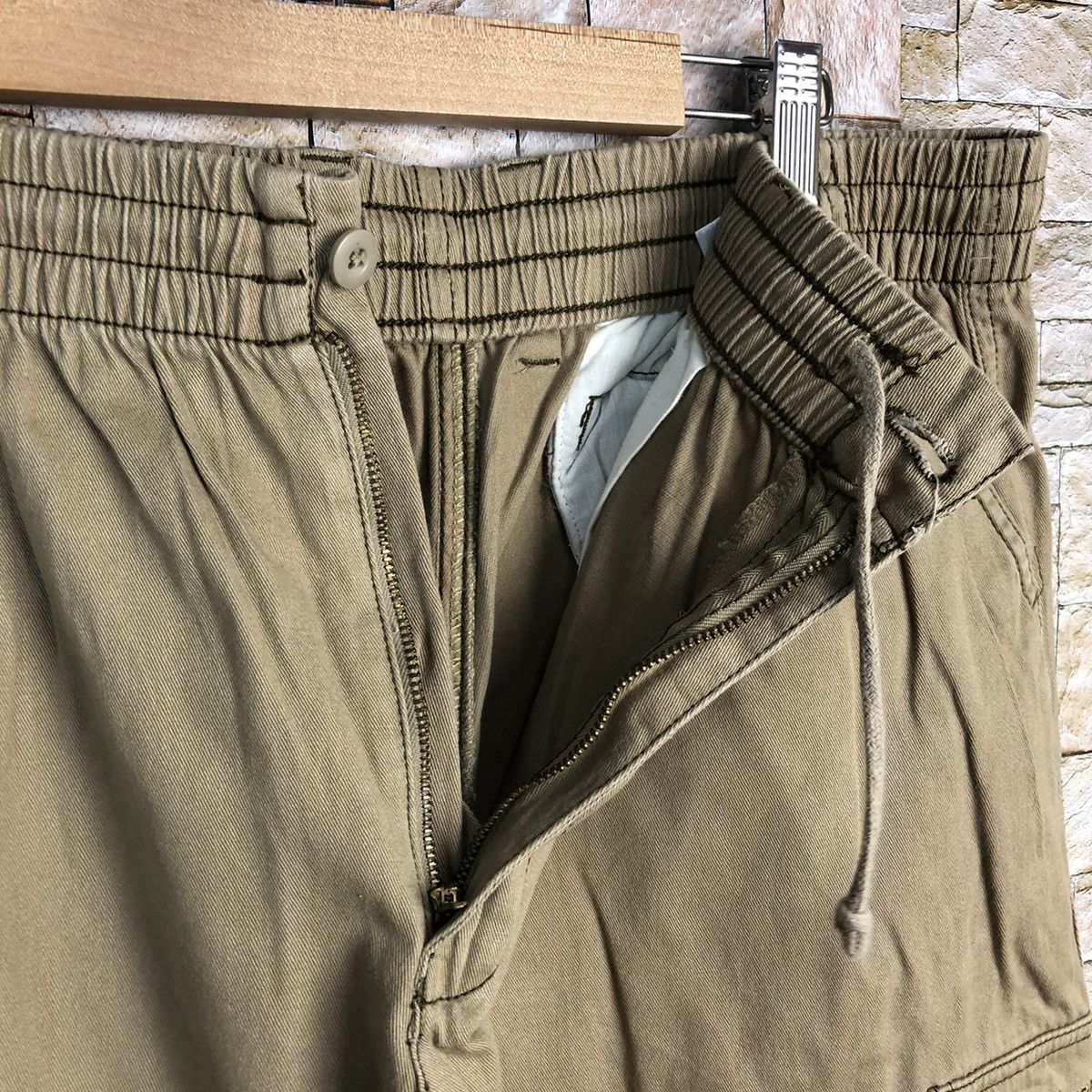 Converse Converse Brown Cargo jogger utility Multipocket Pants #A635 Size US 33 - 14 Thumbnail
